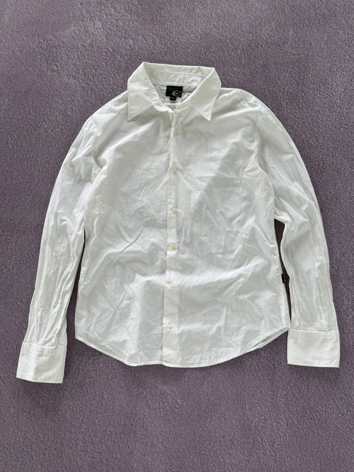 Roberto Cavalli Archive Roberto Cavalli Glamour “Eagle” Logo Blouse Size XL / US 12-14 / IT 48-50 - 7 Thumbnail