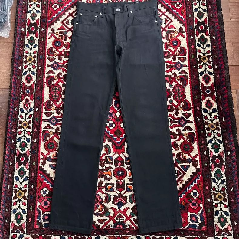 Visvim visvim size W32L32 10aw Original Snakeskin Black Bull Jean Size US 32 / EU 48 - 1 Thumbnail