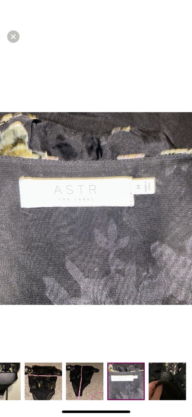 ASTR The Label Astr medium Eliza burnout bodysuit Size M / US 6-8 / IT 42-44 - 6 Thumbnail