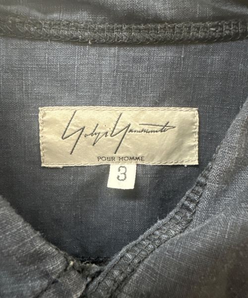 Yohji Yamamoto Yohji Yamamoto pour homme linen shirt Size US L / EU 52-54 / 3 - 3 Thumbnail