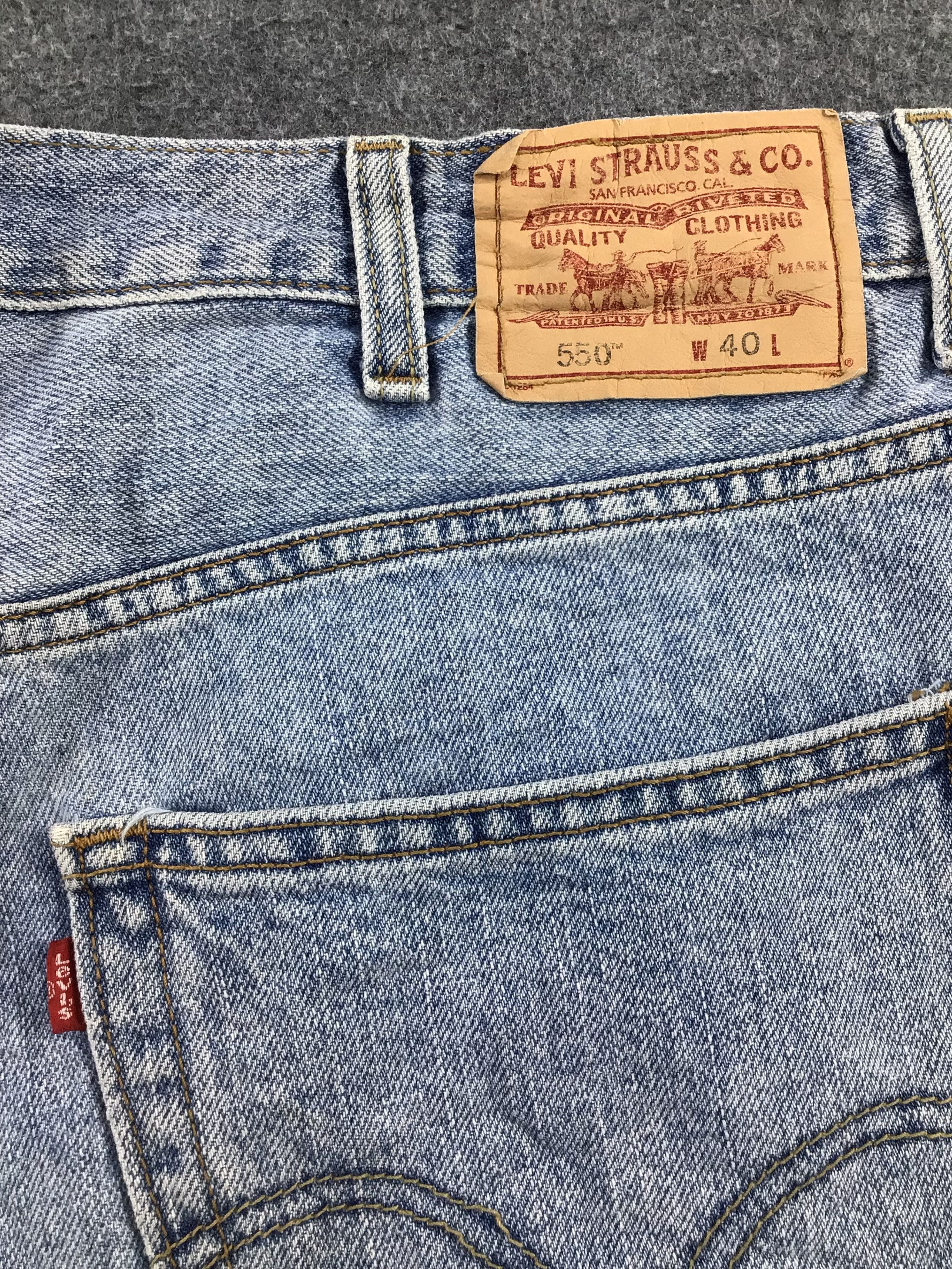 Levi's Vintage Levis 550 Jeans Cropped Pants-J832 Size US 39 - 5 Thumbnail