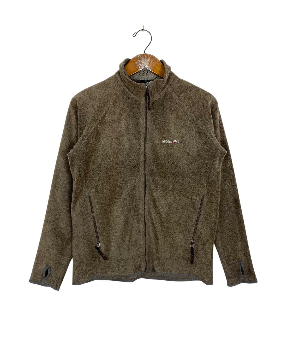 Montbell Rare‼️ Montbell Zipper Fleece Small Logo Size US XS / EU 42 / 0 - 1 Thumbnail