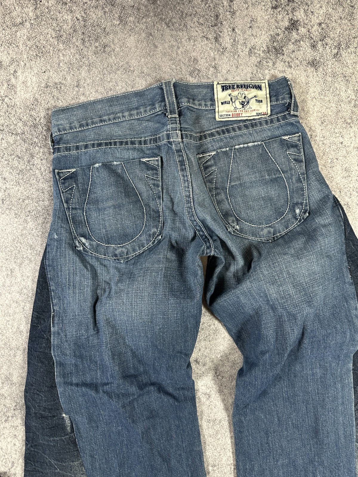 True Religion Y2K vintage true religion jeans denim Streetwear casual hype Size US 31 - 7 Thumbnail