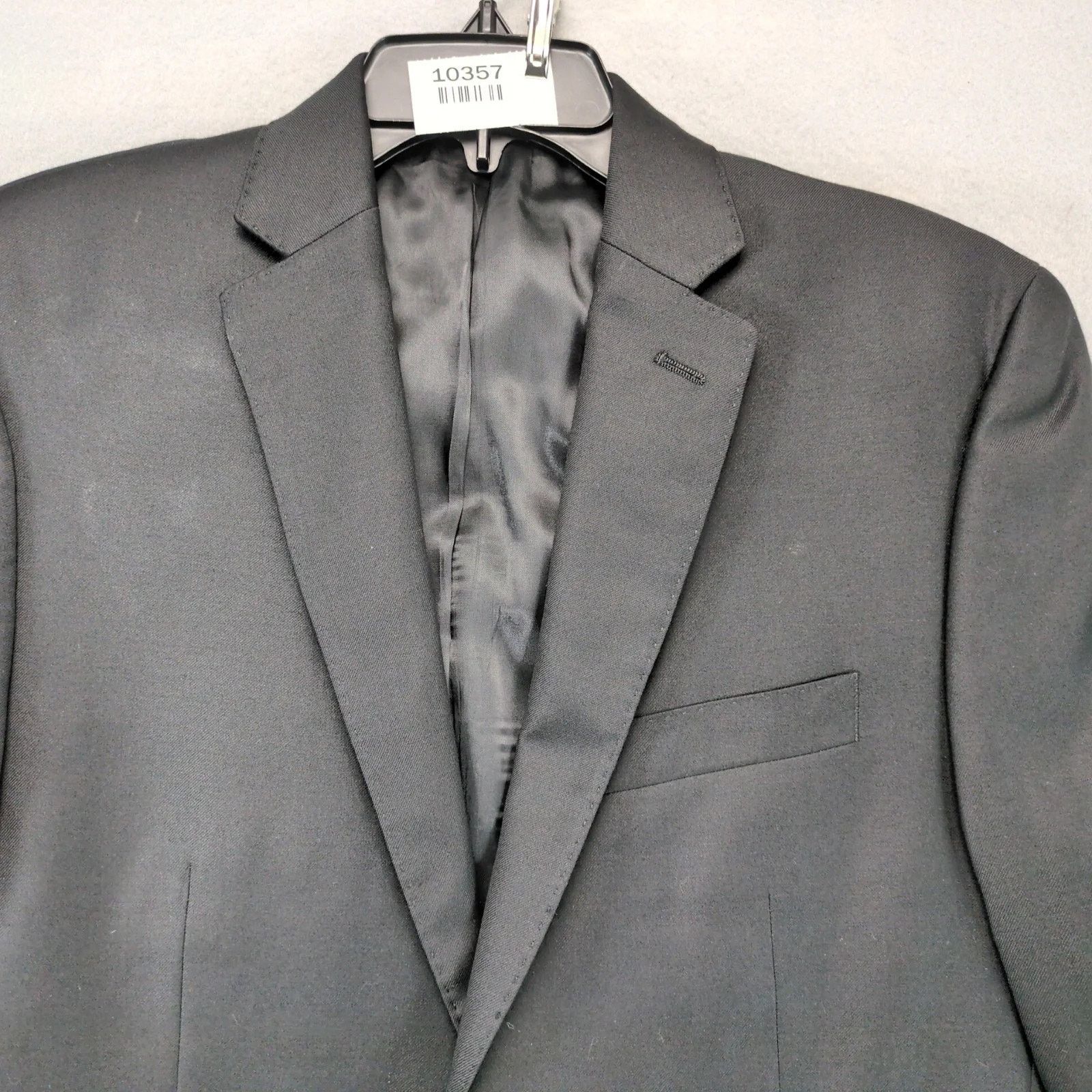 Calvin Klein Calvin Klein Black Wool Cashmere Blazer Men's 38R Jacket Size 38R - 10 Thumbnail