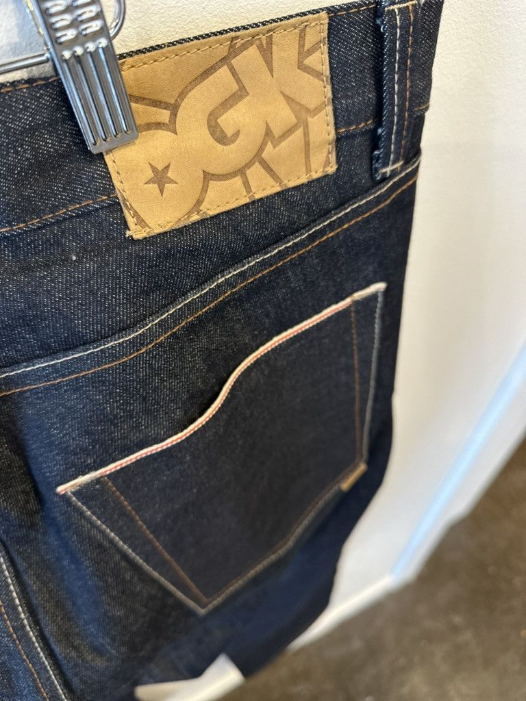 DGK DGK x DIAMOND SUPPLY CO Selveged Raw Jeans sz 38 Size US 38 / EU 54 - 4 Thumbnail