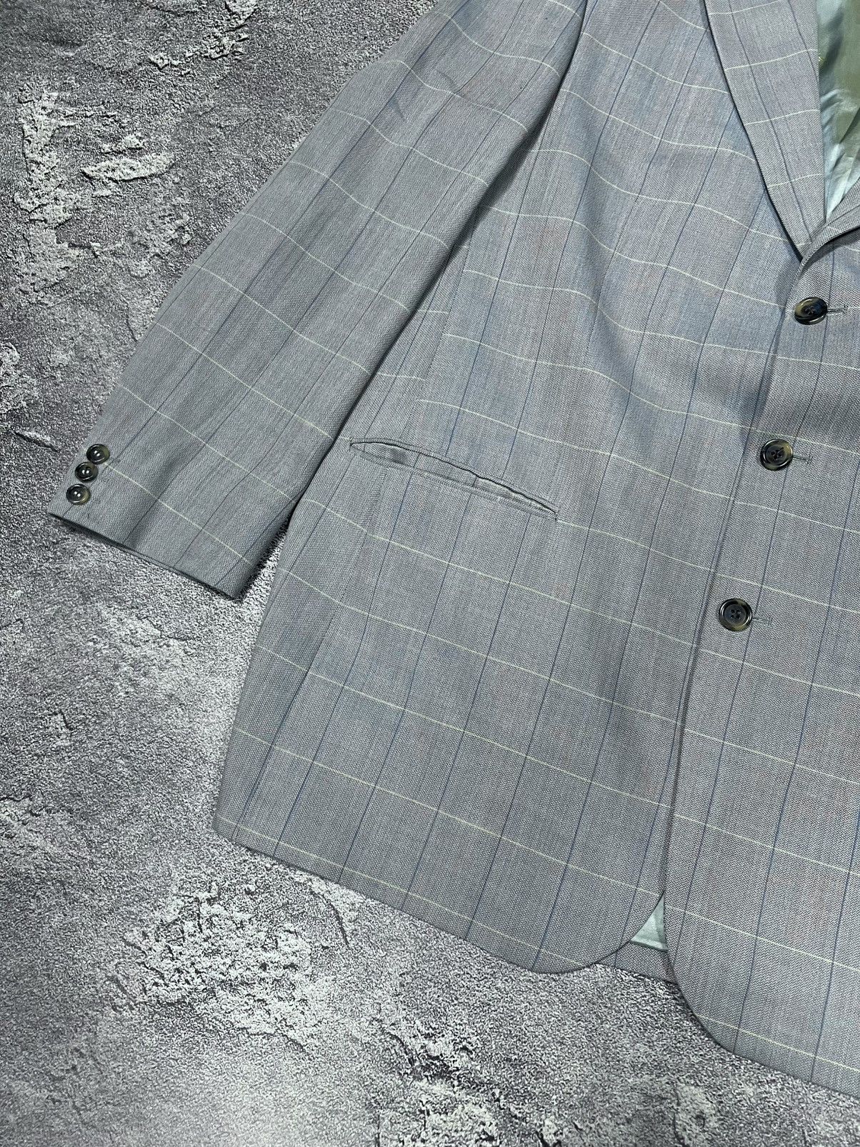 Yves Saint Laurent Yves Saint Laurent pour home blazer blue jacket YSL unisex Size 40R - 5 Thumbnail
