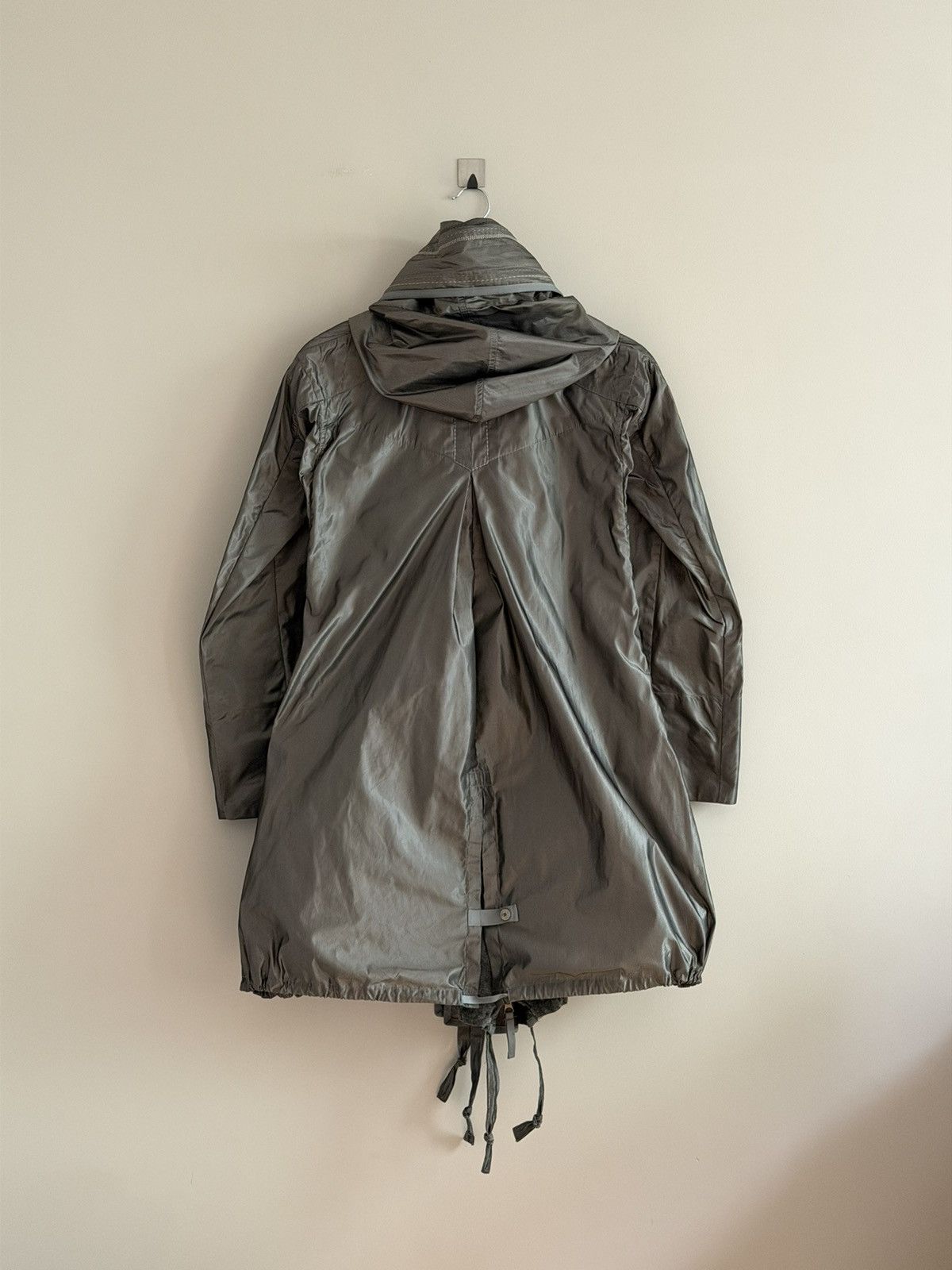 Japanese Brand Marithé François Girbaud Tech Hooded Jacket Size S / US 4 / IT 40 - 6 Thumbnail