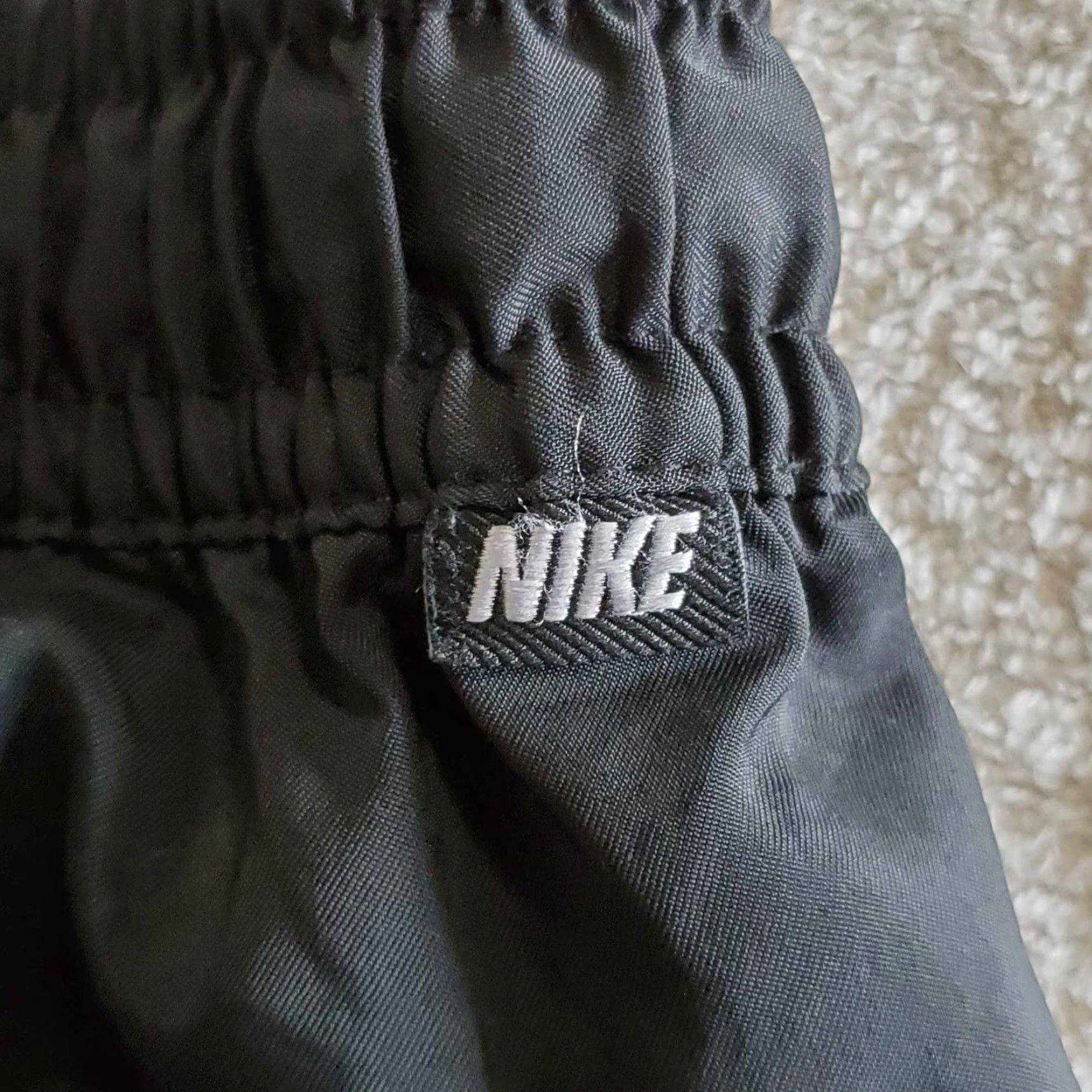 Nike Nike Womens Running Shorts Small Black Lightweight Drawstring Athletic Activewear Size 28" / US 6 / IT 42 - 3 Thumbnail