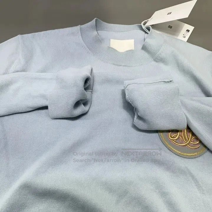 Givenchy Givenchy Men's Embroidered Crewneck Long-Sleeve Sweatshirt. Size US M / EU 48-50 / 2 - 4 Thumbnail