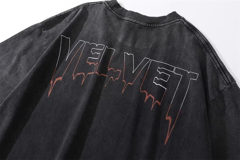 Designer × Japanese Brand Character Print Washed Distressed Loose T-Shirt Size US L / EU 52-54 / 3 - 6 Thumbnail