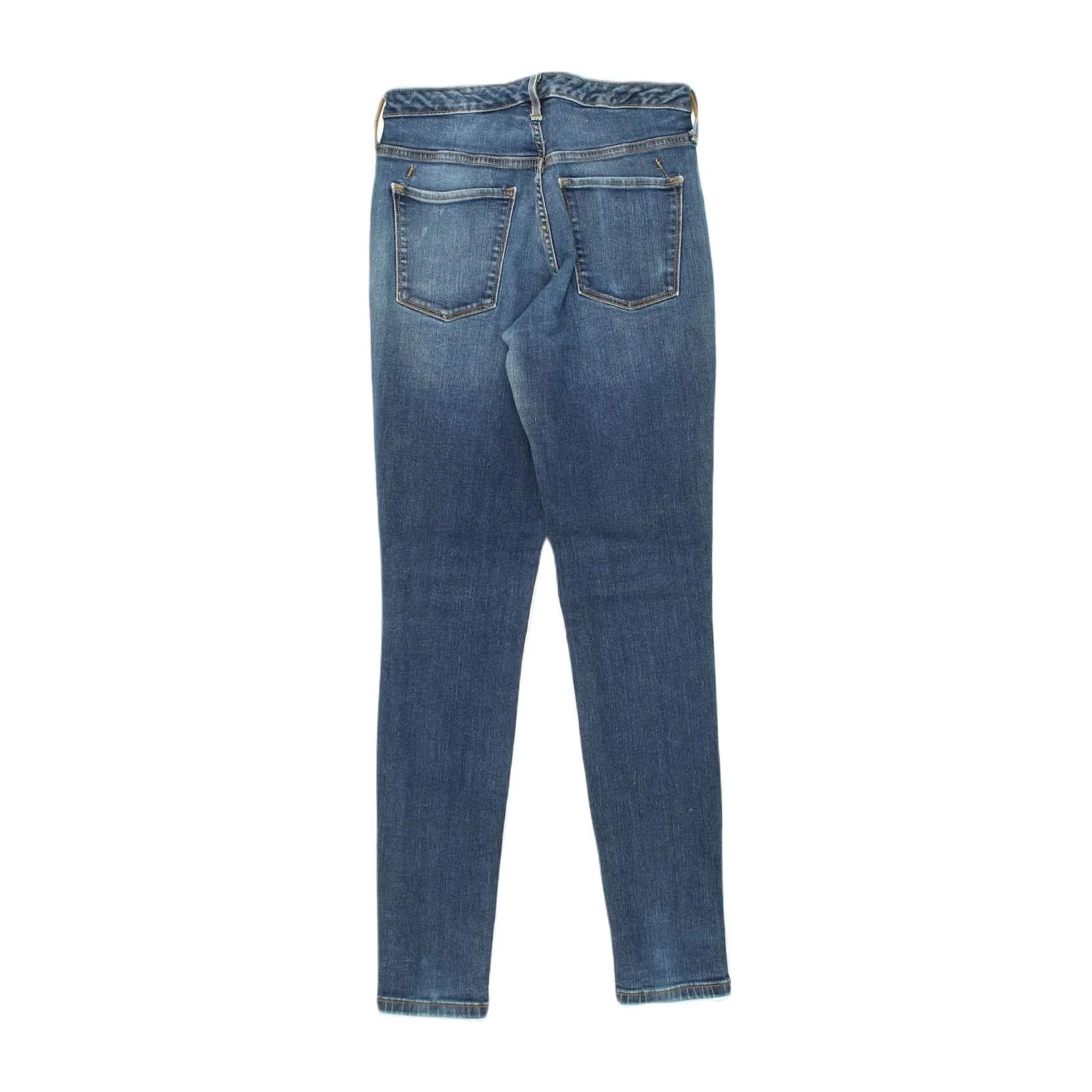 Mossimo MOSSIMO Womens Jeans Skinny Blue Cotton US 8 Medium W28 L30 Size 32" / US 10 / IT 46 - 2 Thumbnail