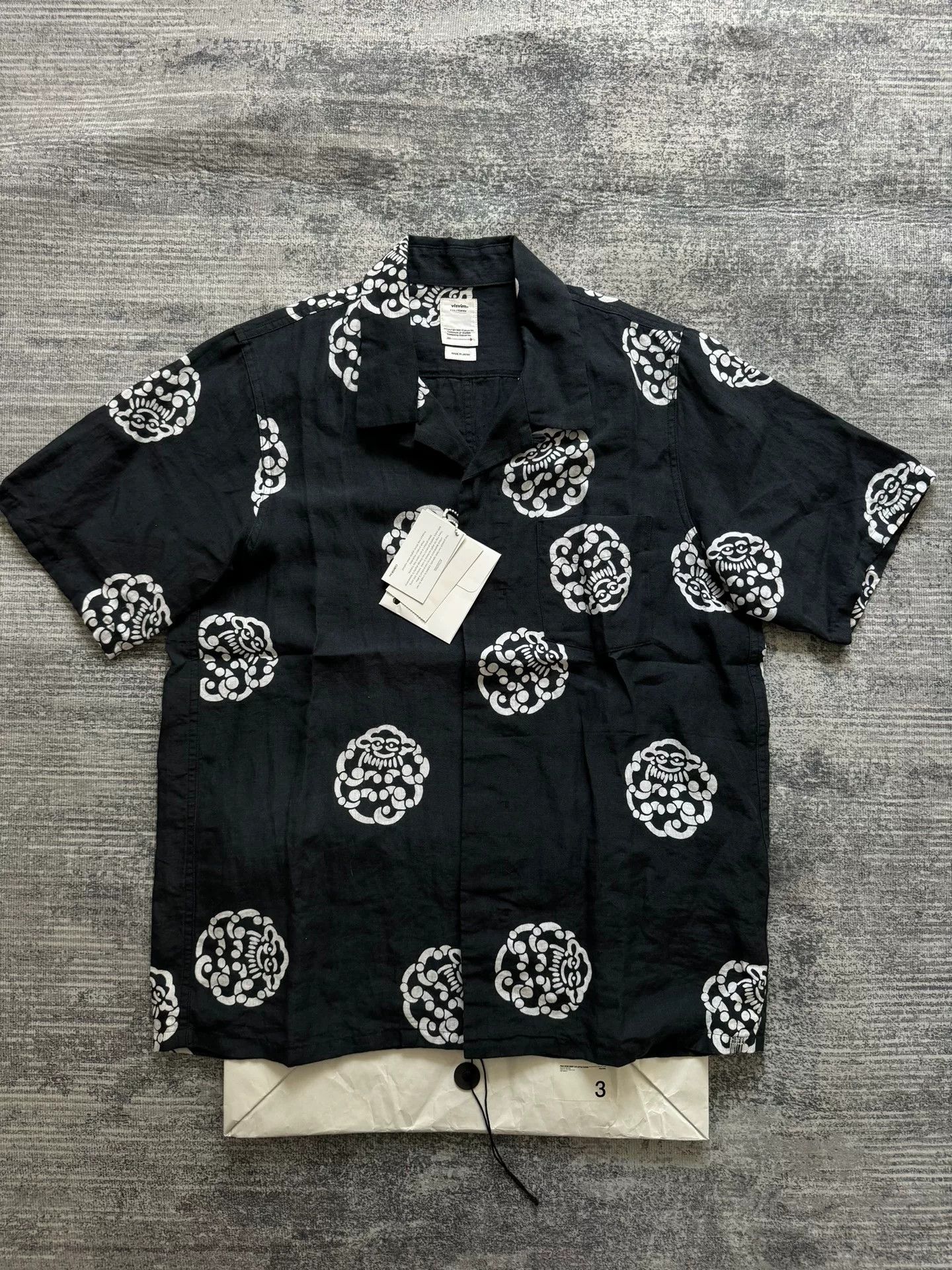 Visvim visvim little cloud shirt in black Size US M / EU 48-50 / 2 - 1 Thumbnail