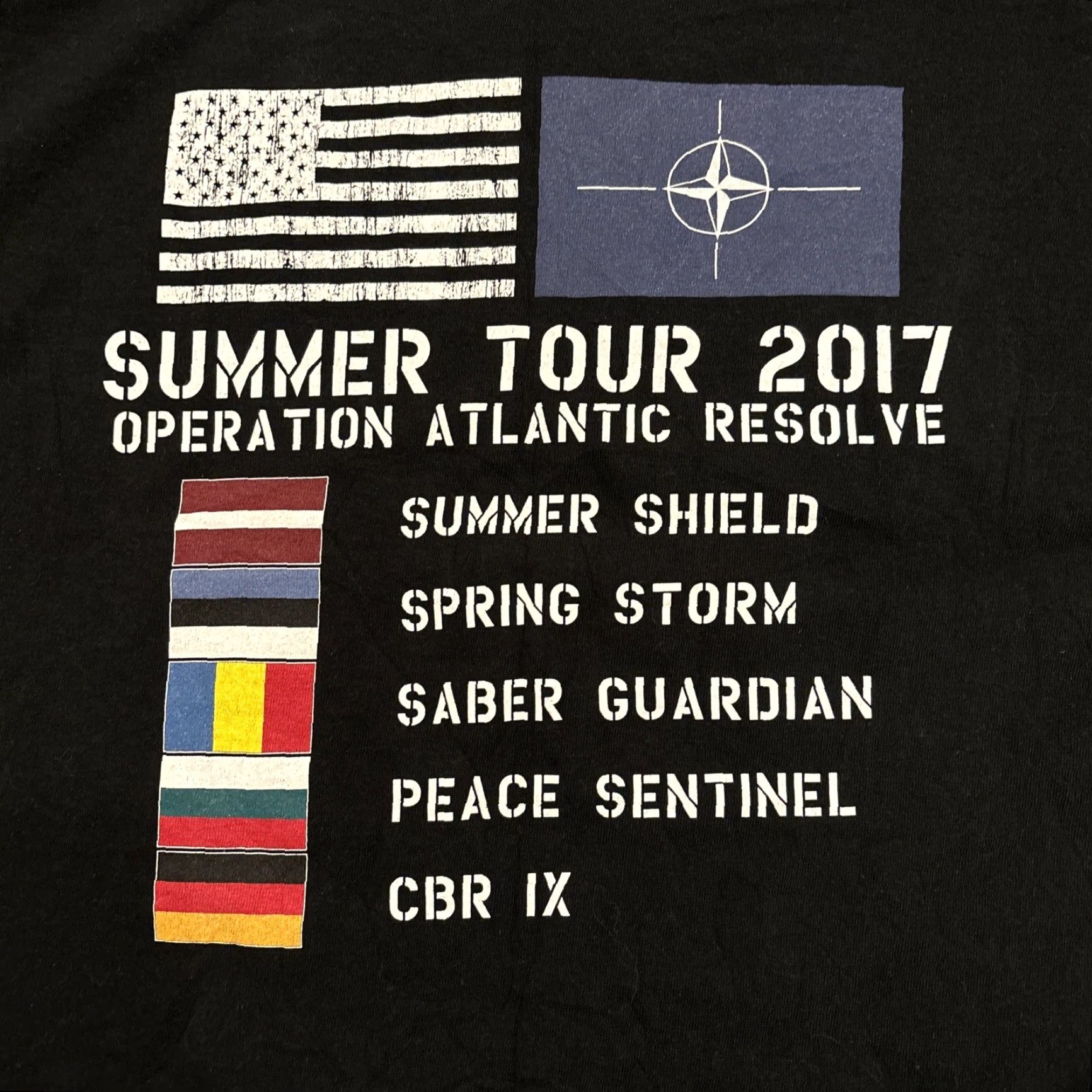 Vintage VINTAGE 1st Battalion 501st Attack C 1-501 ARB T-Shirt Size L Black Ft Hood Texas 2017 Mens Size US L / EU 52-54 / 3 - 4 Thumbnail
