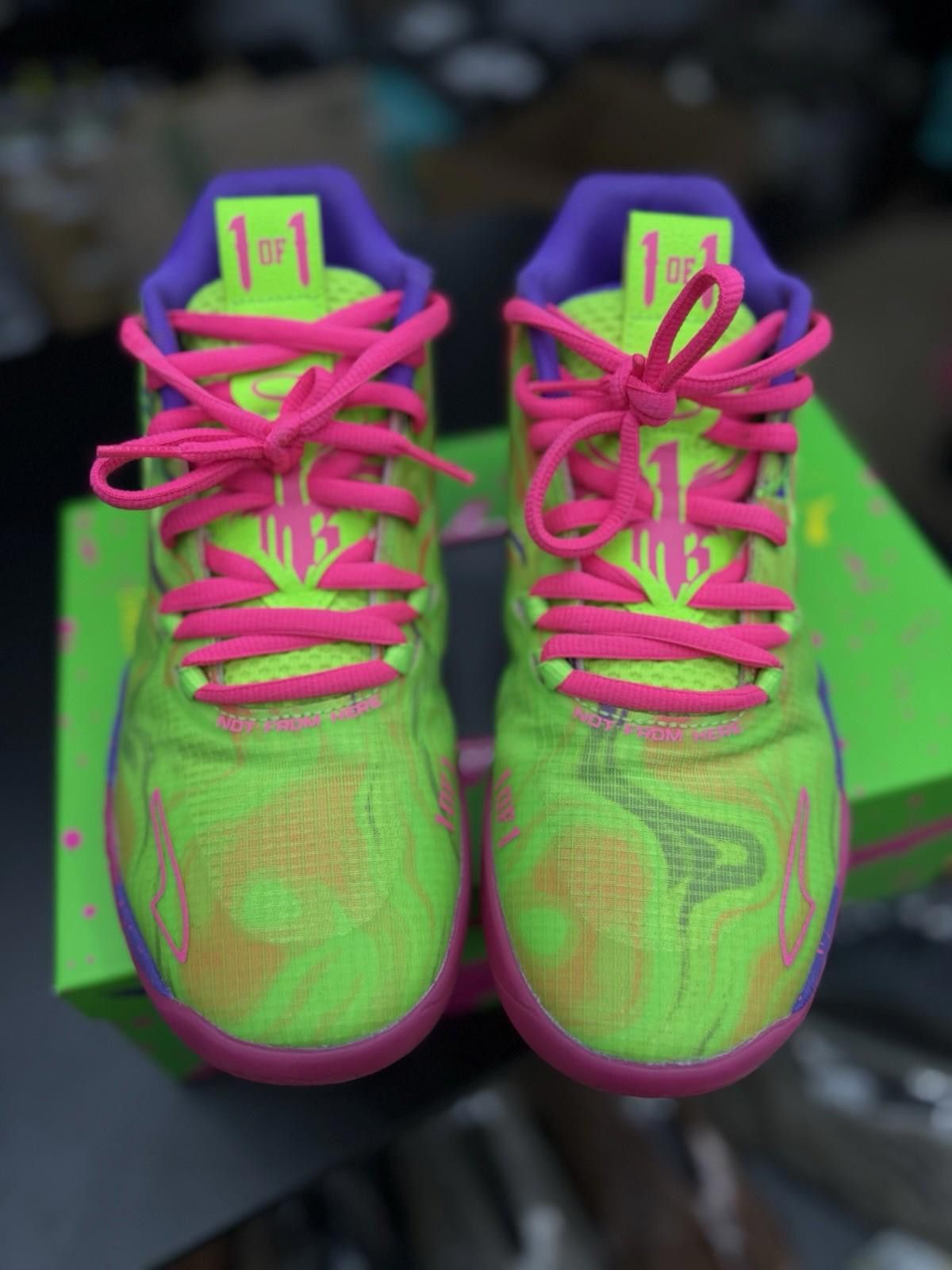 Puma Puma Mb.01 Inverse Toxic LaMelo Ball Size U.S Men’s 8/9.5W Size US 8 / EU 41 - 5 Thumbnail