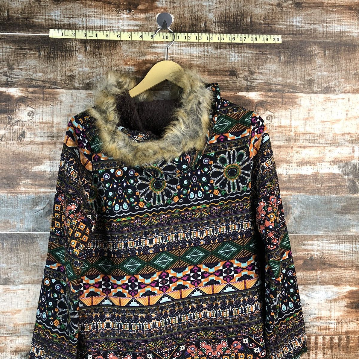 Japanese Brand Japan fur art navajo sweater Hoodie #A2329 Size US M / EU 48-50 / 2 - 13 Thumbnail