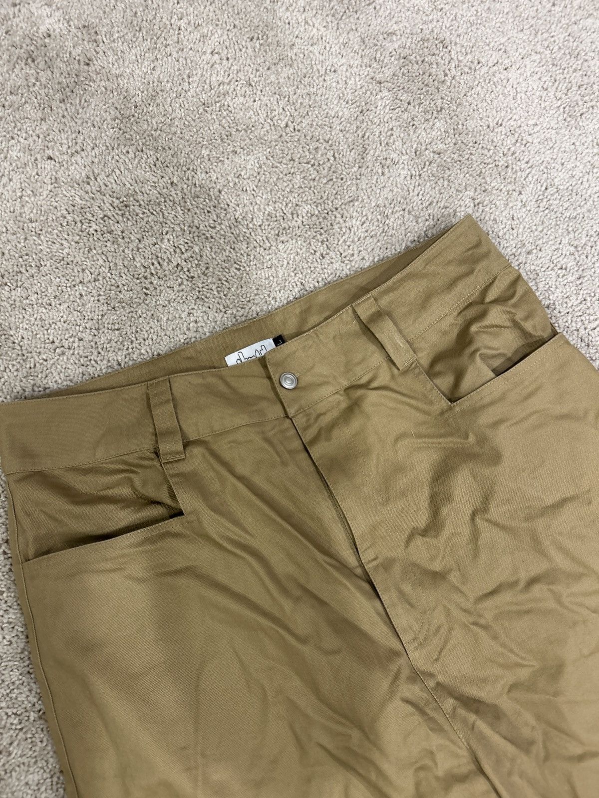 Other Baggy Y2K Style Hip Hop Beige Neutral Cargo Pants Streetwear Size US 36 / EU 52 - 4 Thumbnail