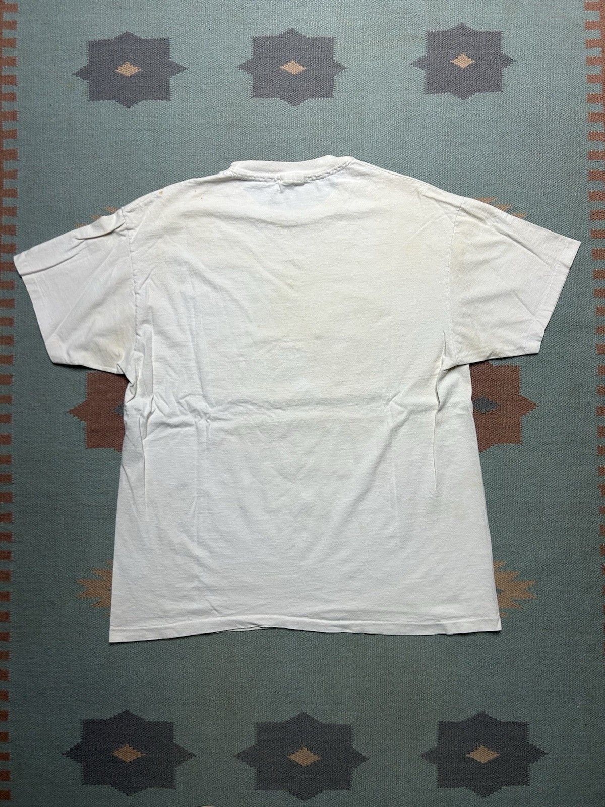 Vintage Vtg 90s t shirt USA Olympics 1996 100 years grunge Hanes XL Size US XL / EU 56 / 4 - 8 Thumbnail