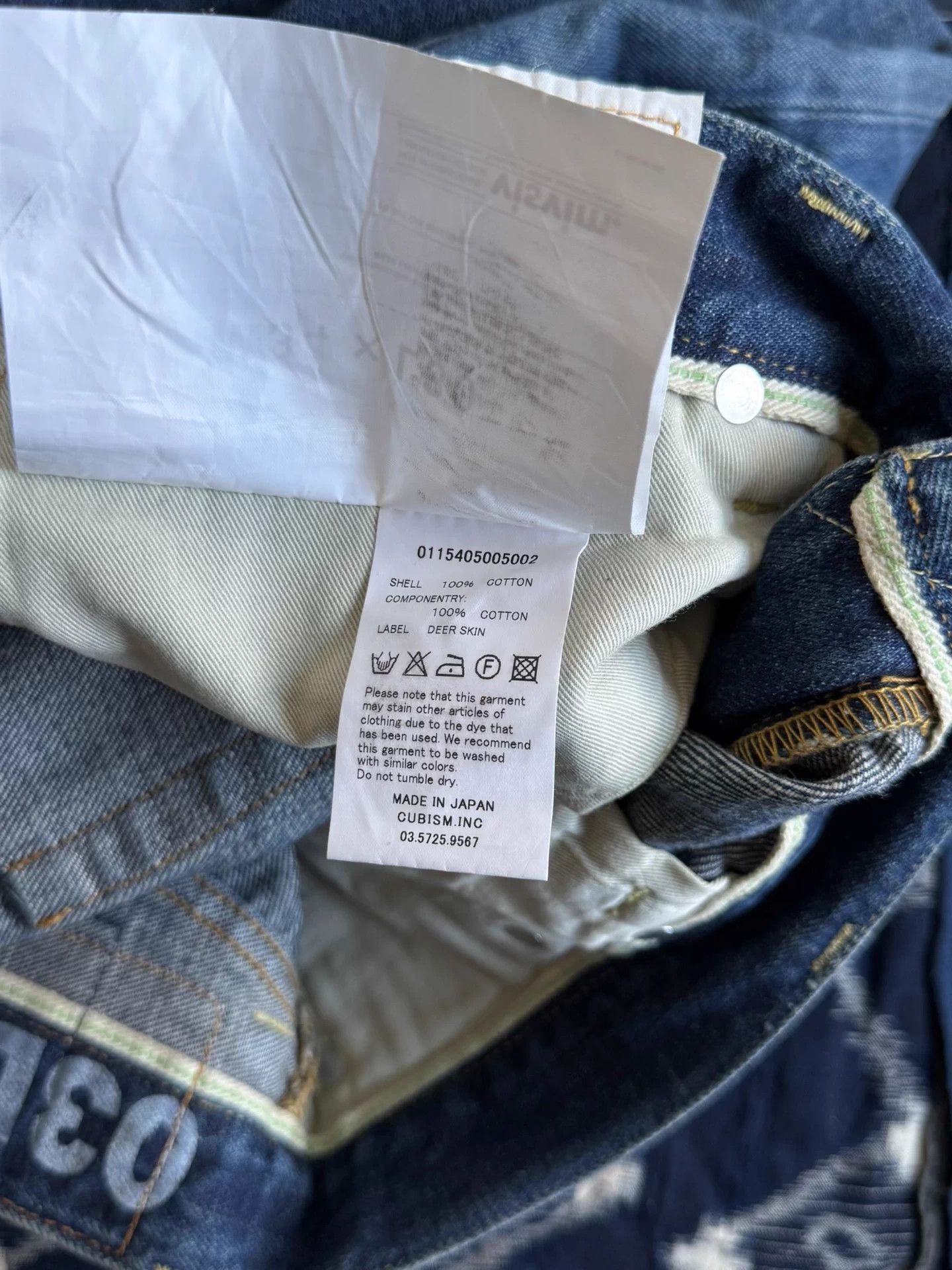 Visvim visvim 15AW 03D2 Social Sculpture Jeans W34L30 Size US 34 / EU 50 - 9 Thumbnail