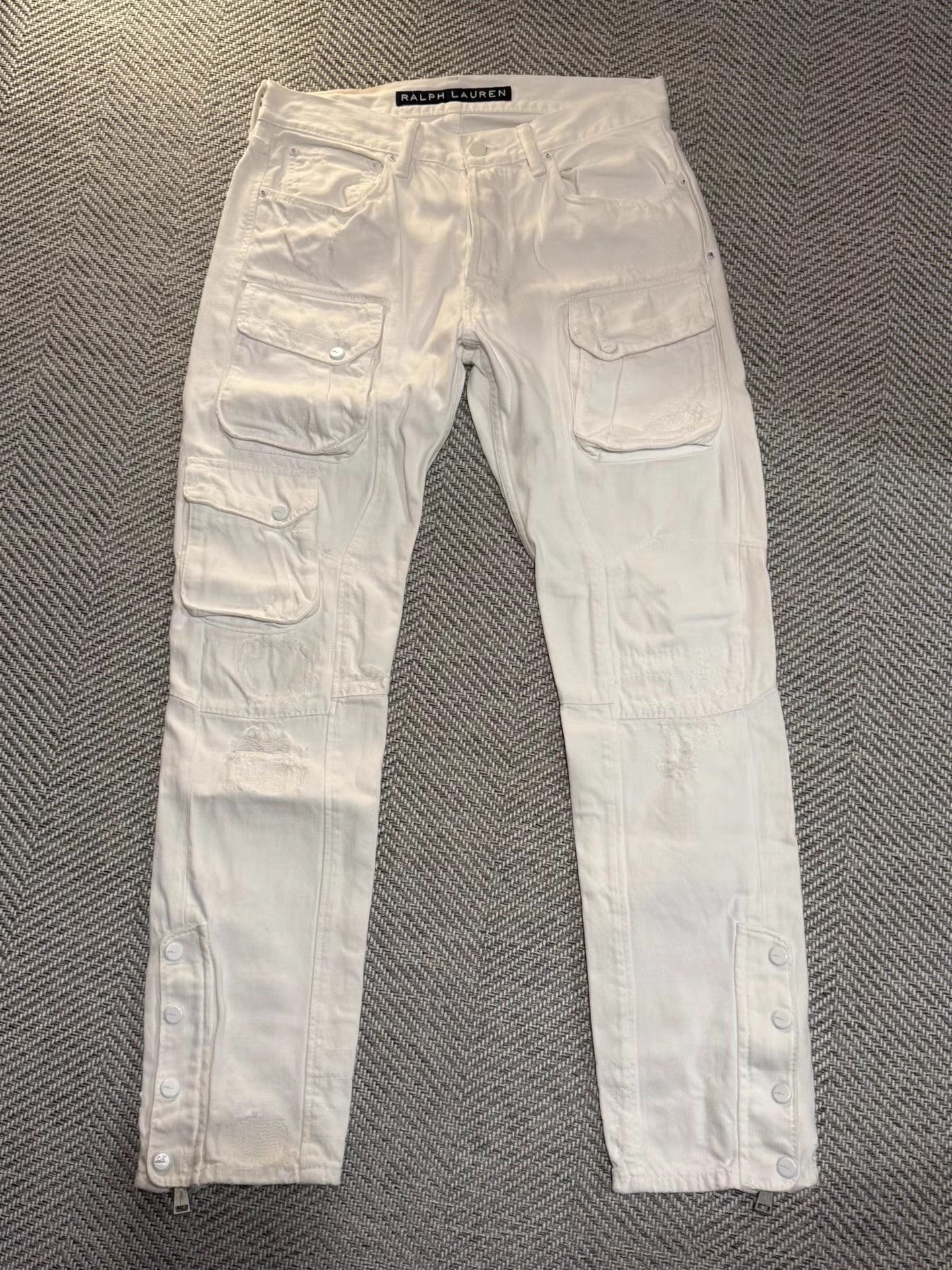 Ralph Lauren Ralph Lauren Black Label Multi-Pocket 3D Cargo Pants K24 Size US 36 / EU 52 - 2 Thumbnail