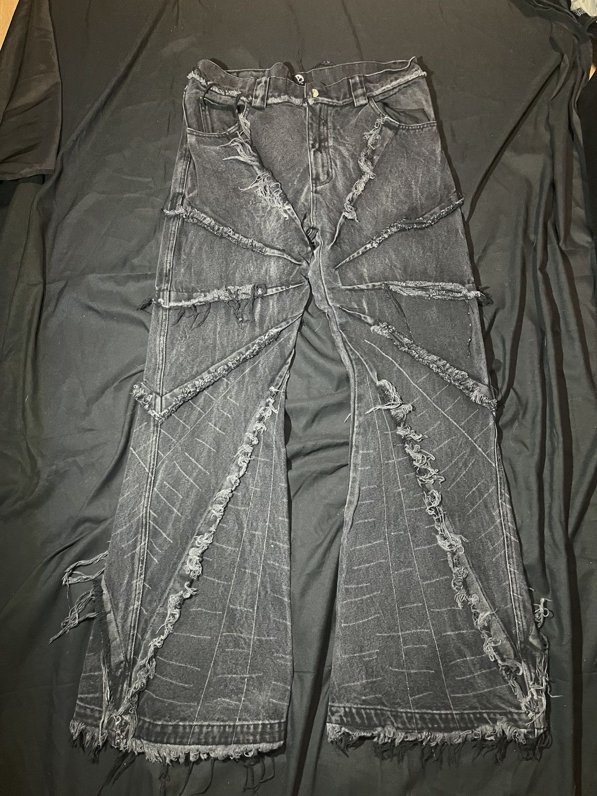 Other Cyvist black webbed flared denim Size US 34 / EU 50 - 1 Thumbnail