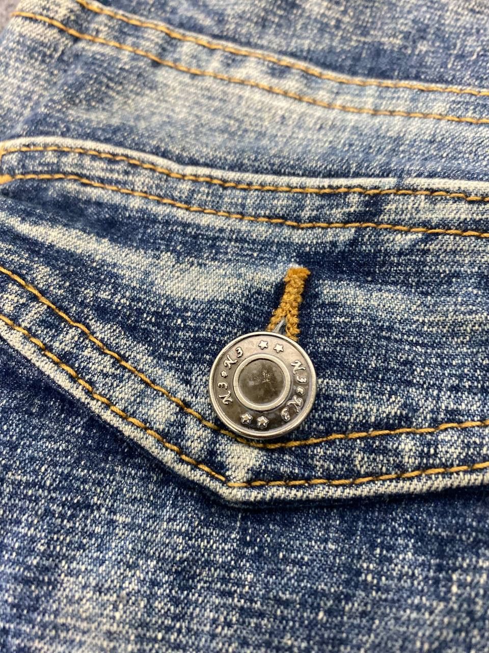 Japanese Brand vintage japanese brands 3d pocket bootcut flare denim Size 28" / US 6 / IT 42 - 6 Thumbnail