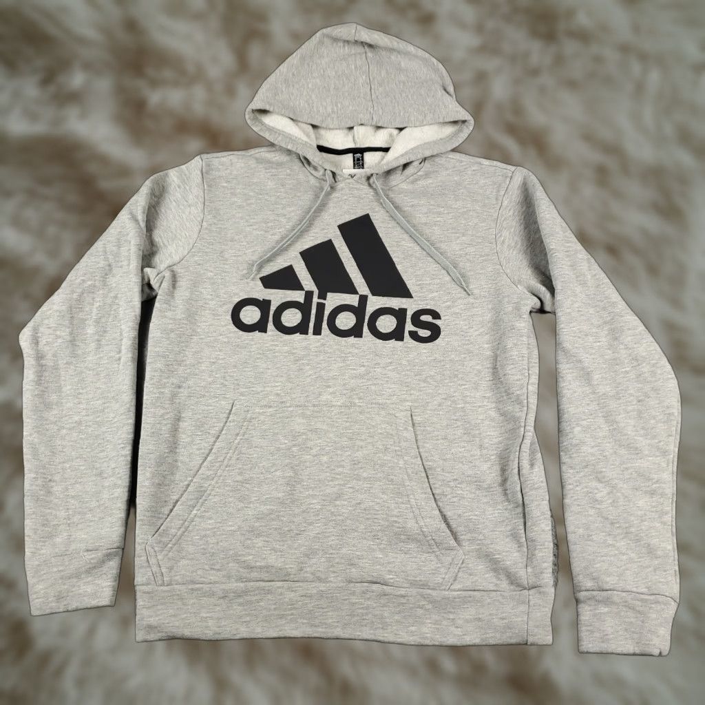 Adidas Adidas Hoodie Mens Small Gray Casual Pullover Sweatshirt Size US S / EU 44-46 / 1 - 1 Thumbnail