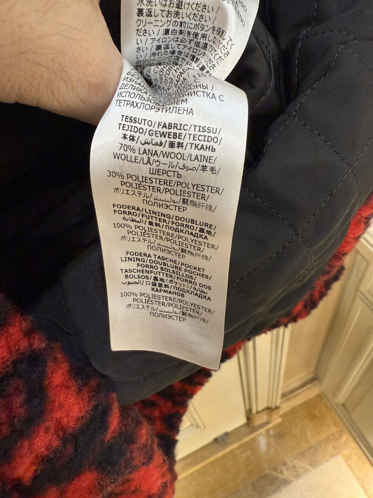 Alexander McQueen Leopard print fleece sweatshirt size M Size US M / EU 48-50 / 2 - 9 Thumbnail