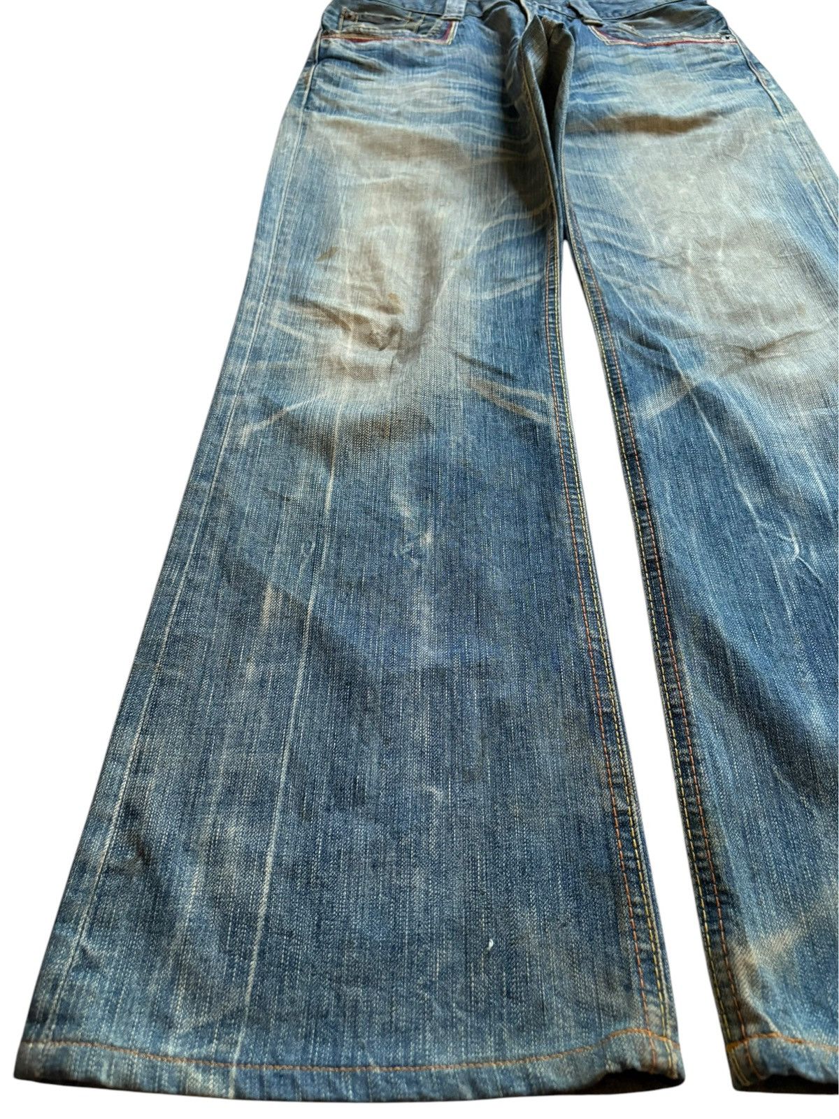 Edwin × Vintage Vintage Edwin Mud Wash Bootcut Flare Jeans Size US 31 - 6 Thumbnail