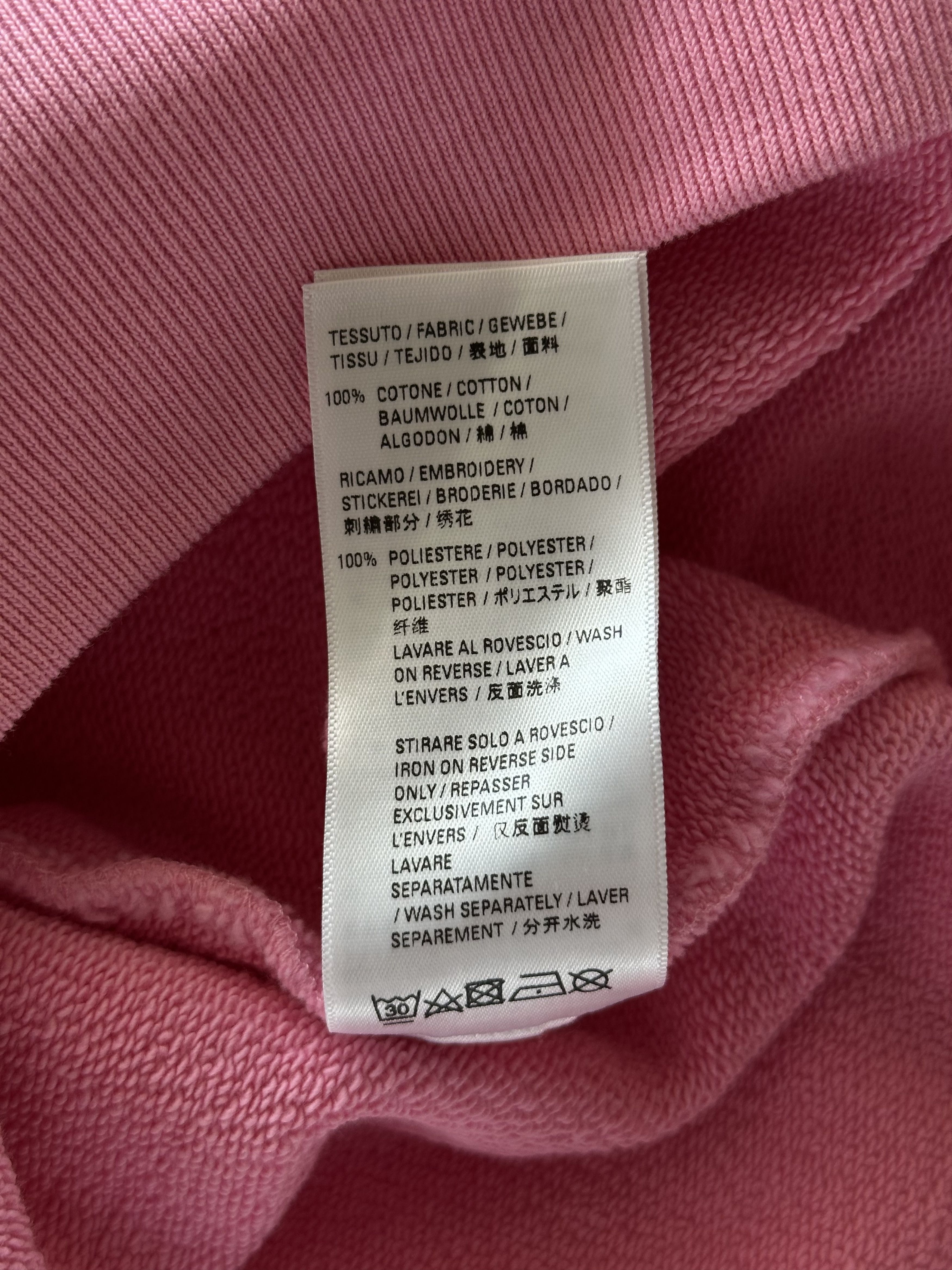Balenciaga Balenciaga Pink BB Logo Hoodie Size US XL / EU 56 / 4 - 6 Thumbnail