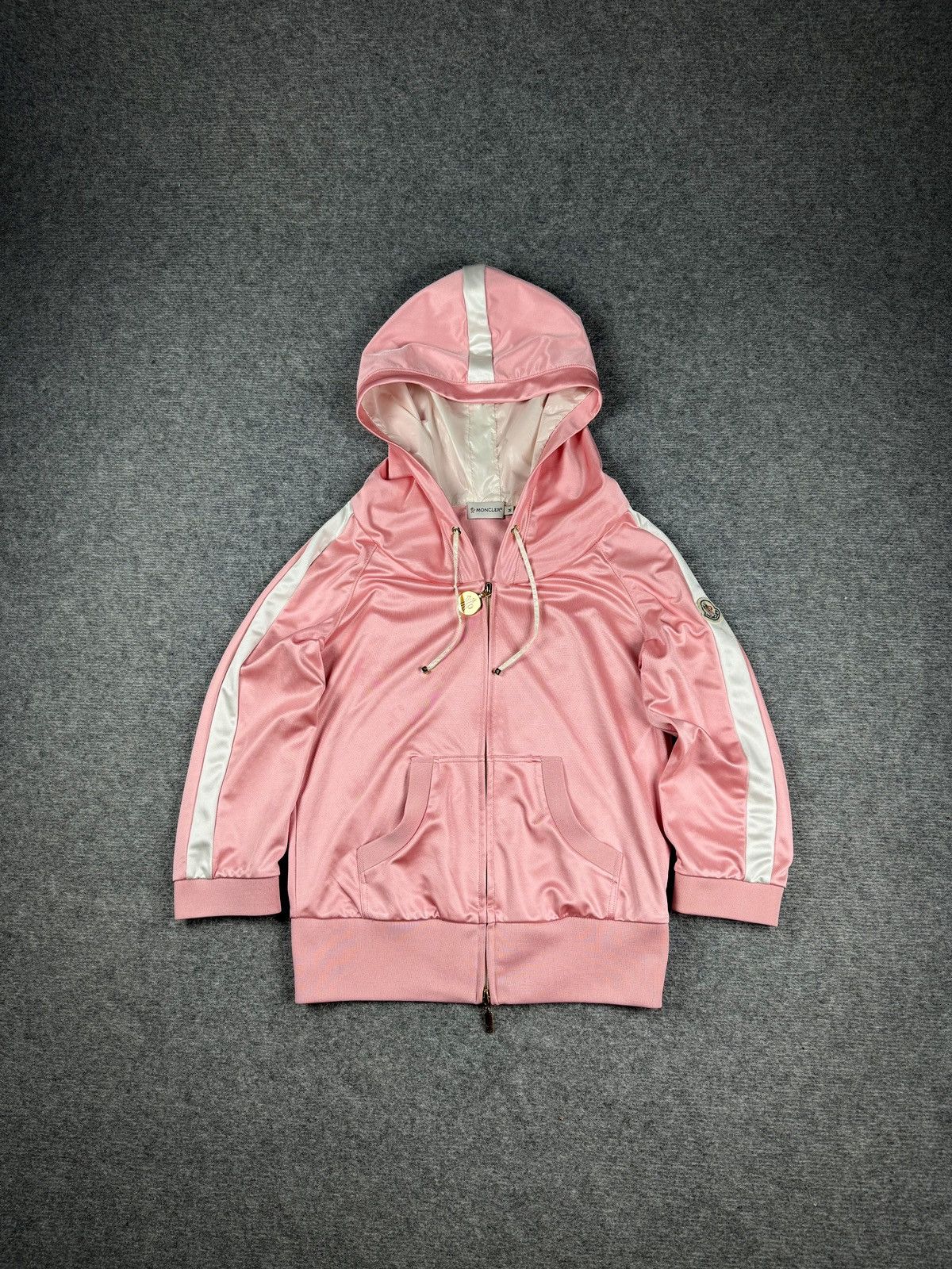 Barbie Pink Moncler hoodie zip up