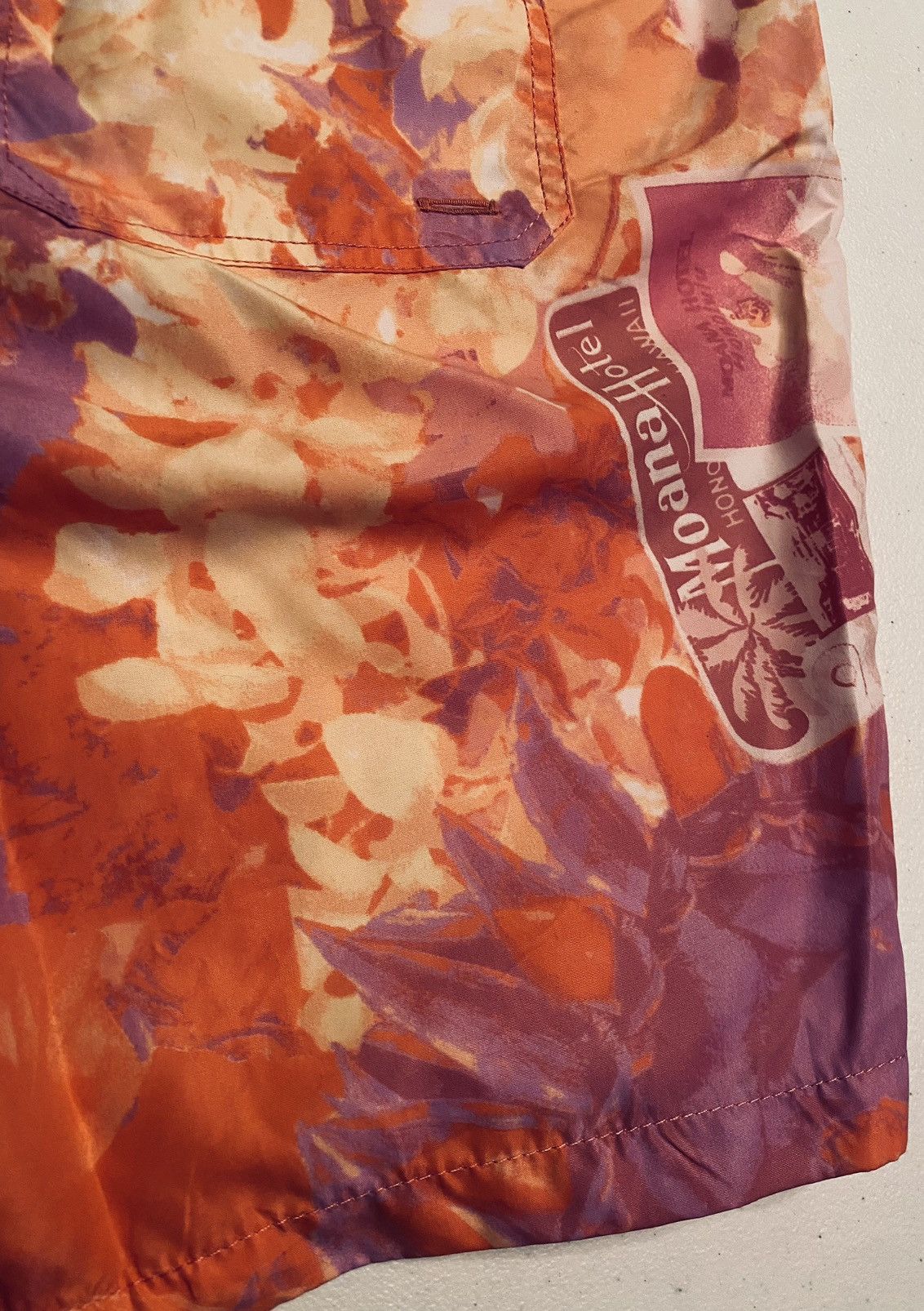 Loro Piana Loro Piana 🇮🇹 Hawaiian Sunset Resort Swim Trunks XXL NW Size US 38 / EU 54 - 5 Thumbnail