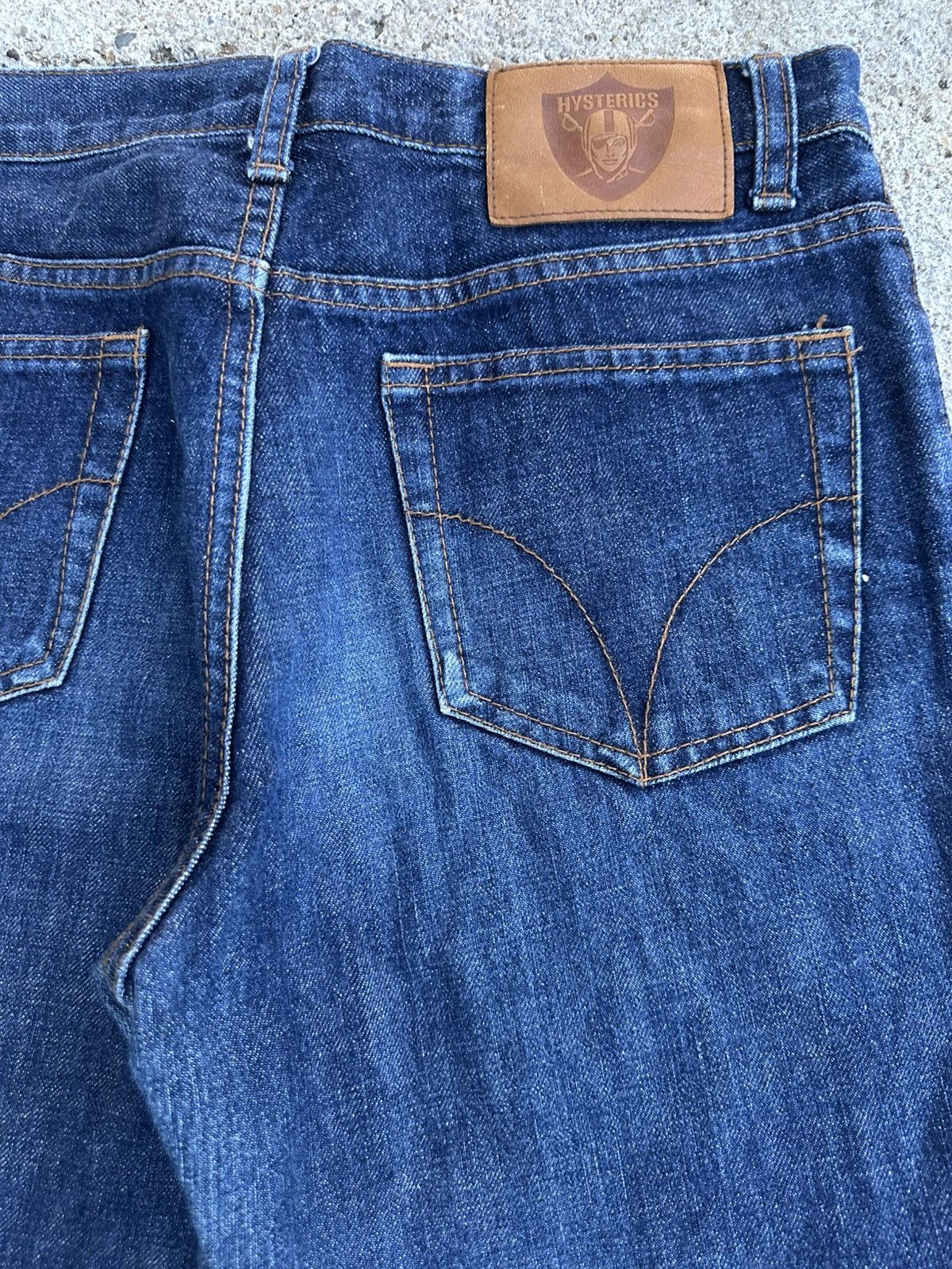 Hysteric Glamour Vintage Flare Hysteric Glamour Blue Jeans W28 Size US 28 / EU 44 - 13 Thumbnail