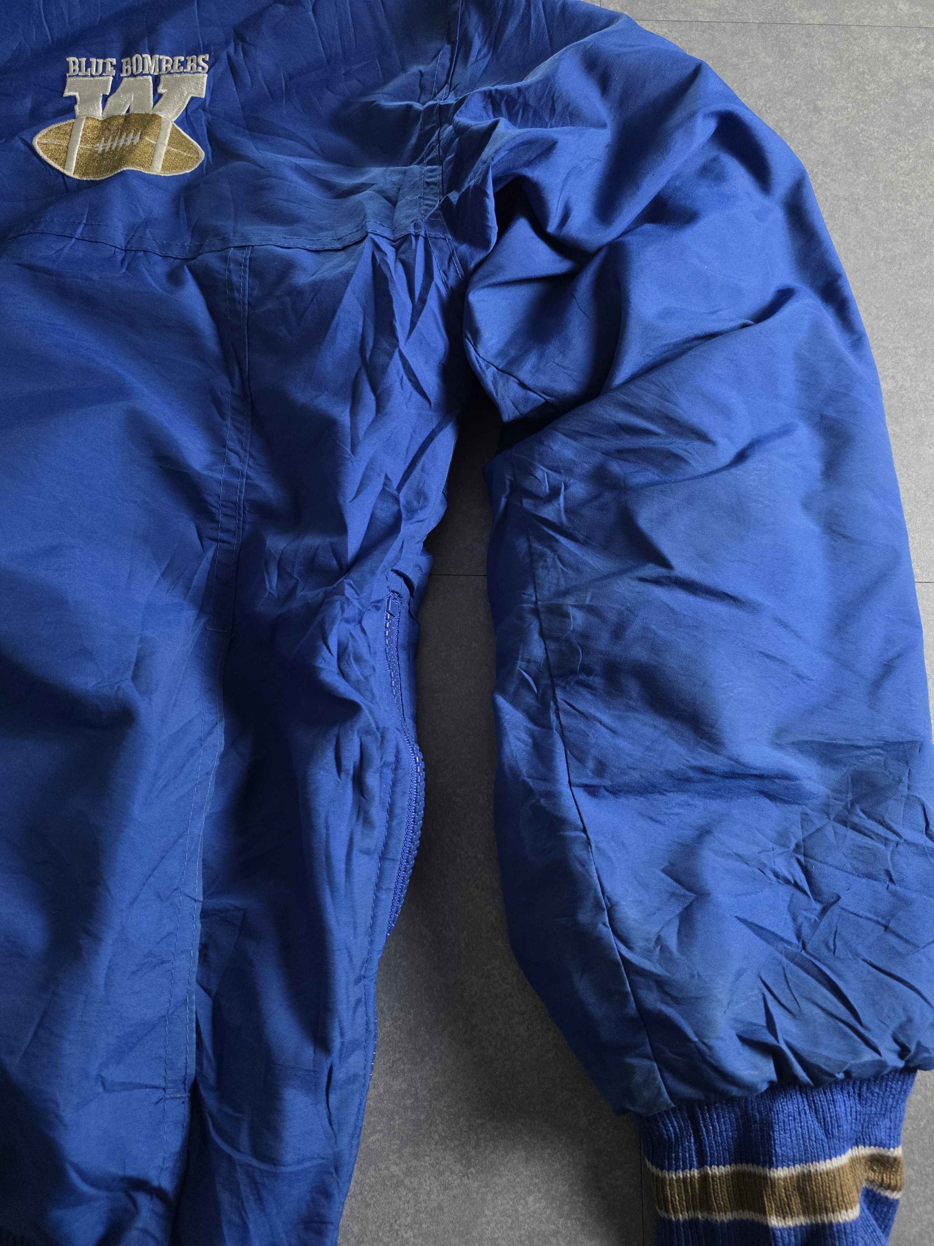Starter Vintage Starter Winnipeg Blue Bombers CFL Jacket Anni 90 Size US S / EU 44-46 / 1 - 5 Thumbnail