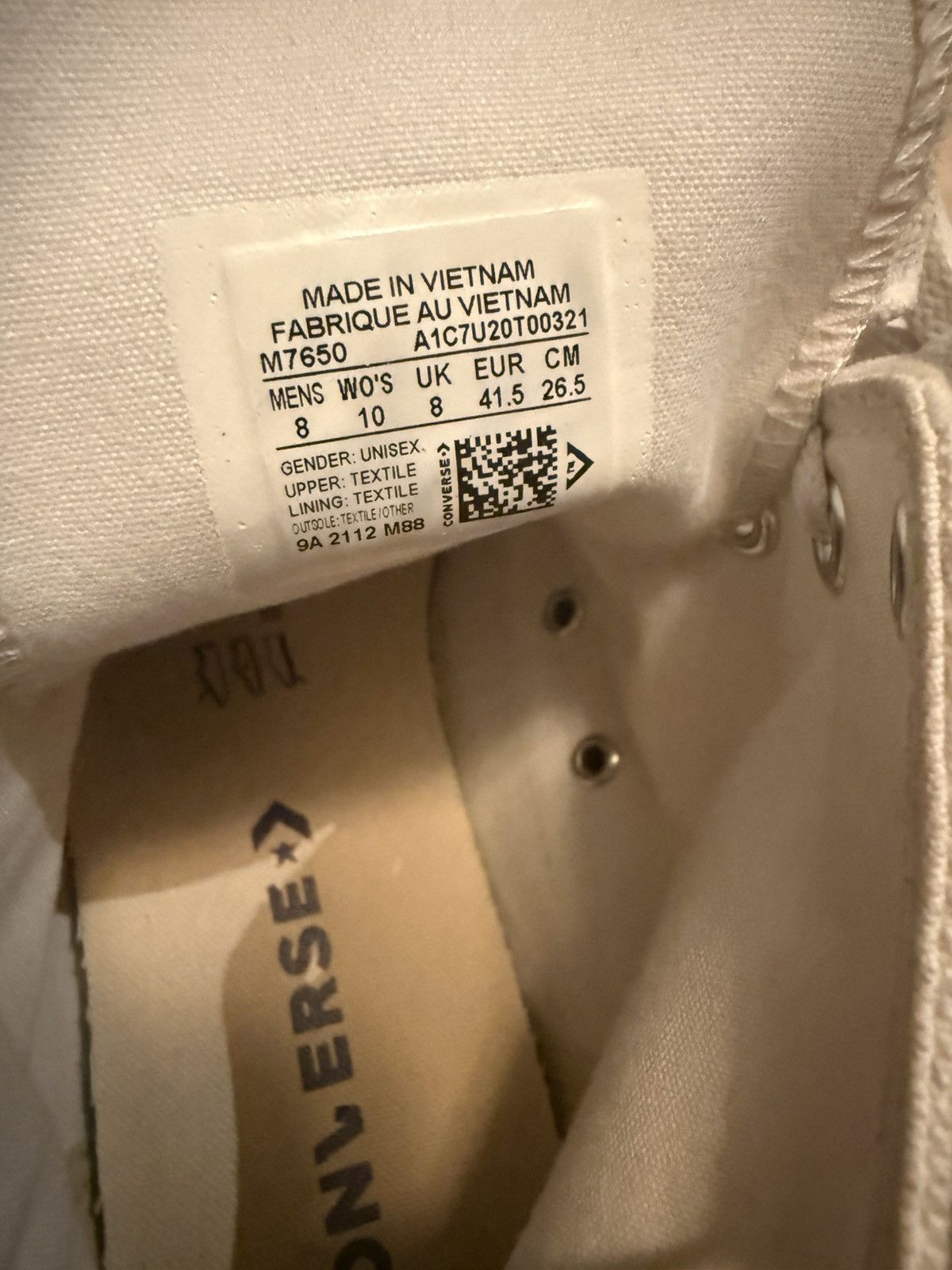 Converse White high top Converse Size US 8 / EU 41 - 6 Thumbnail