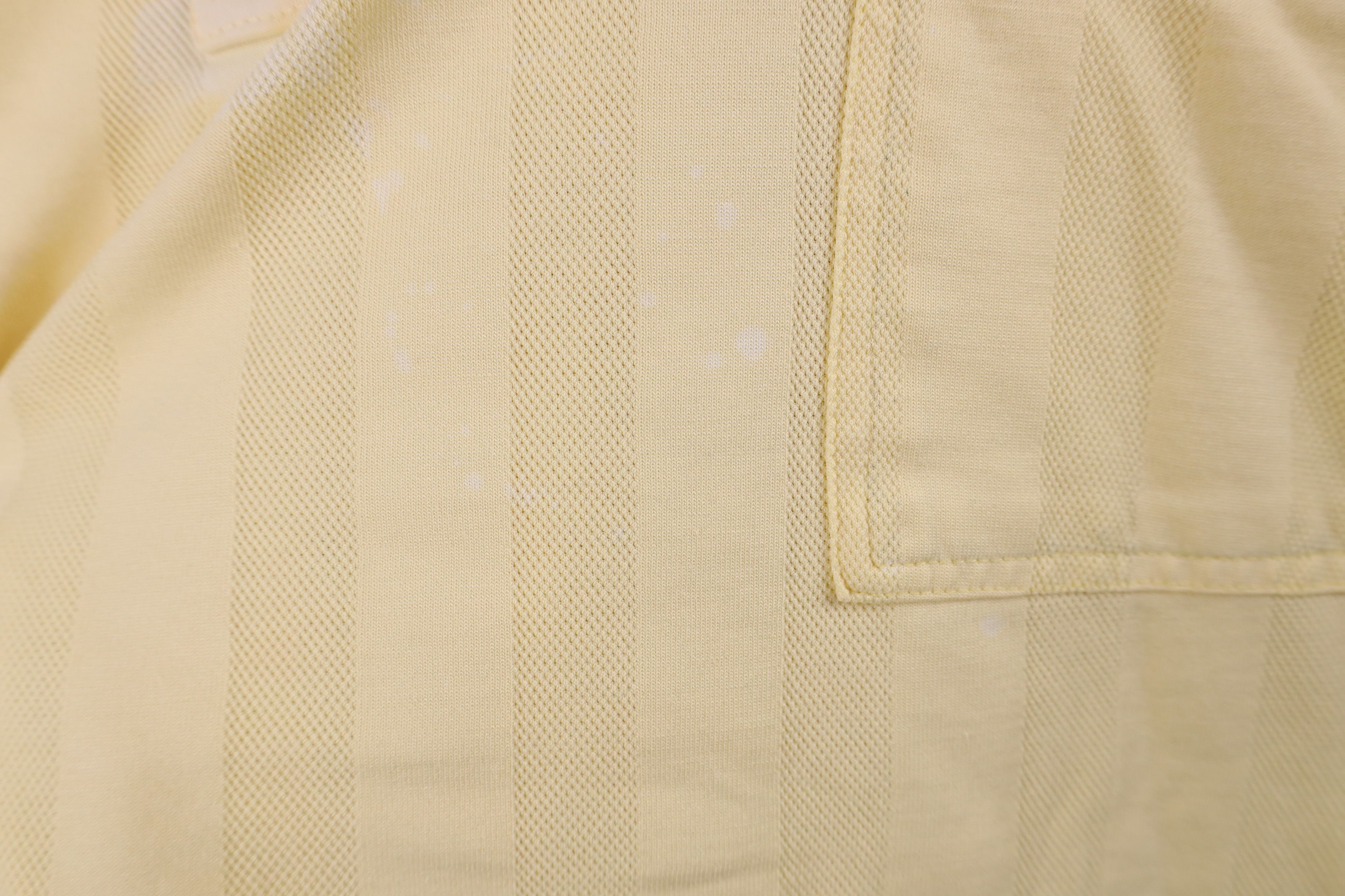 Vintage Vintage 90s Streetwear Knit Pullover Polo Shirt Yellow Size US XXL / EU 58 / 5 - 6 Thumbnail