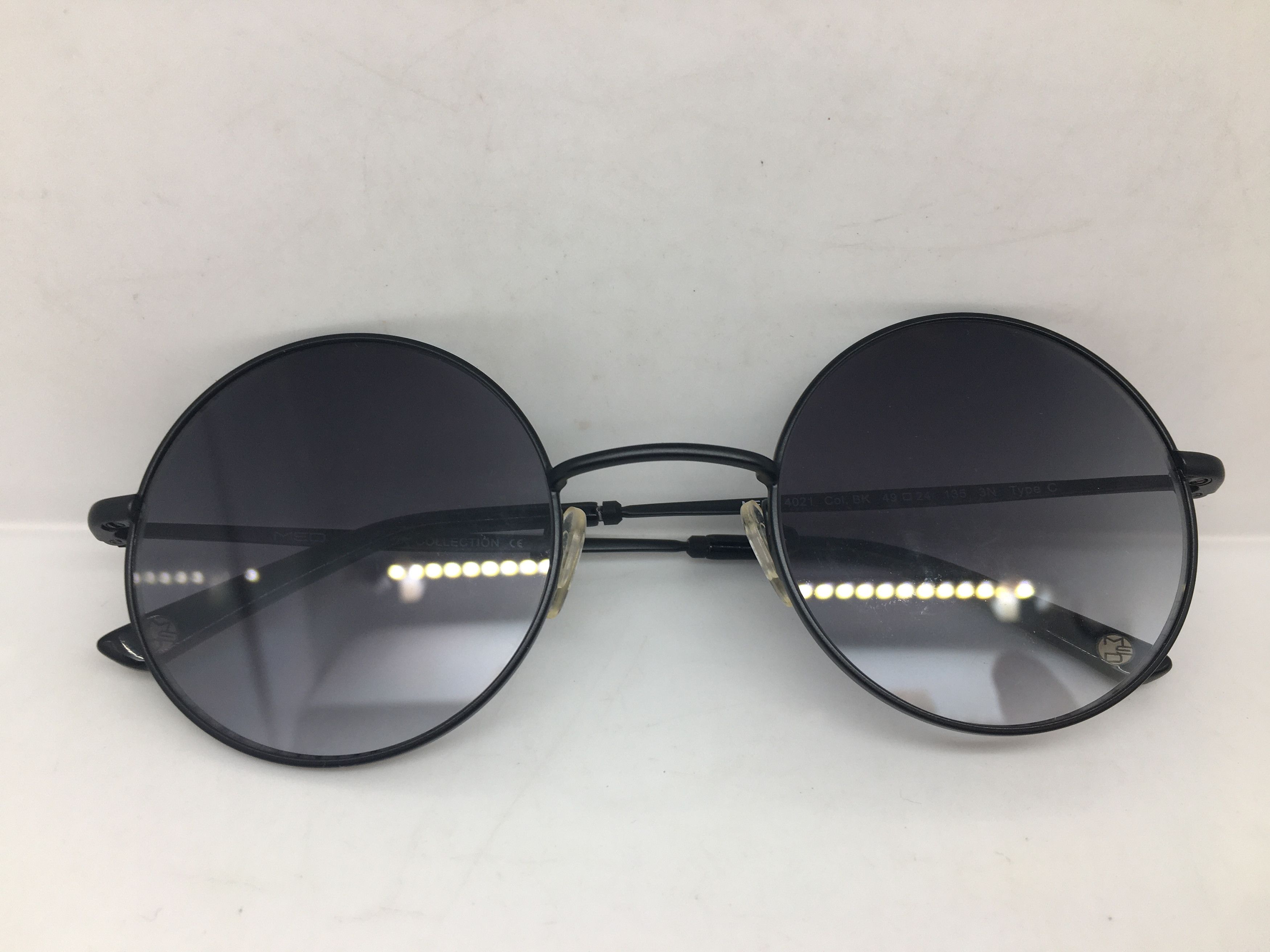 Other MED Eyewear Black Round Sunglasses Frame Ivy Size ONE SIZE - 4 Thumbnail