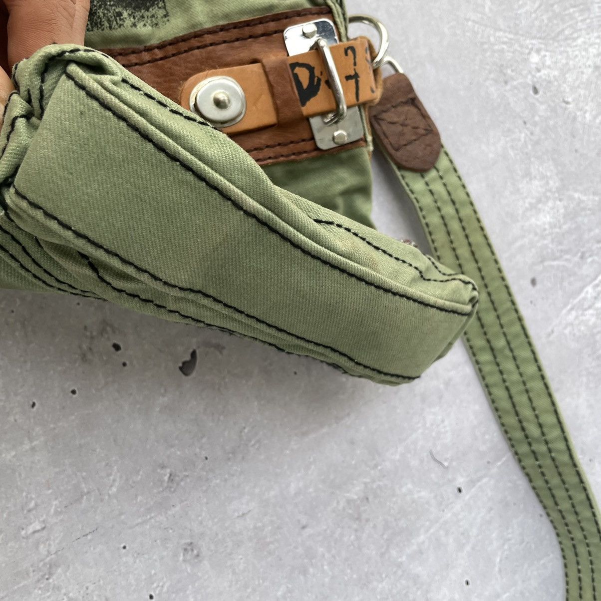 Other vintage diesel bag with leather details y2k japanese style Size ONE SIZE - 12 Thumbnail