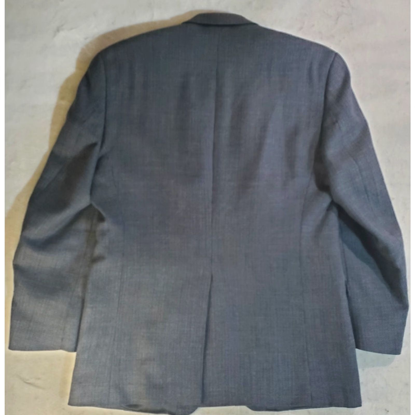 Chaps Chaps Ralph Lauren Signature Blazer Mens 44R Gray 100% Wool Sports Coat Size 44R - 5 Thumbnail