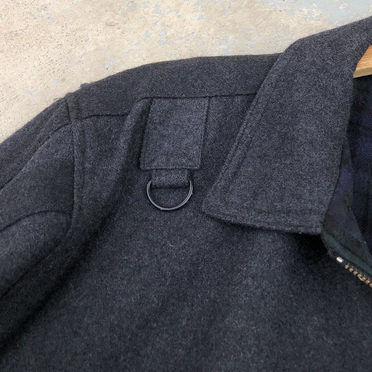 Japanese Brand Vintage 90s JC-Haward Men’s Wool Bomber Jacket Size US XL / EU 56 / 4 - 8 Thumbnail
