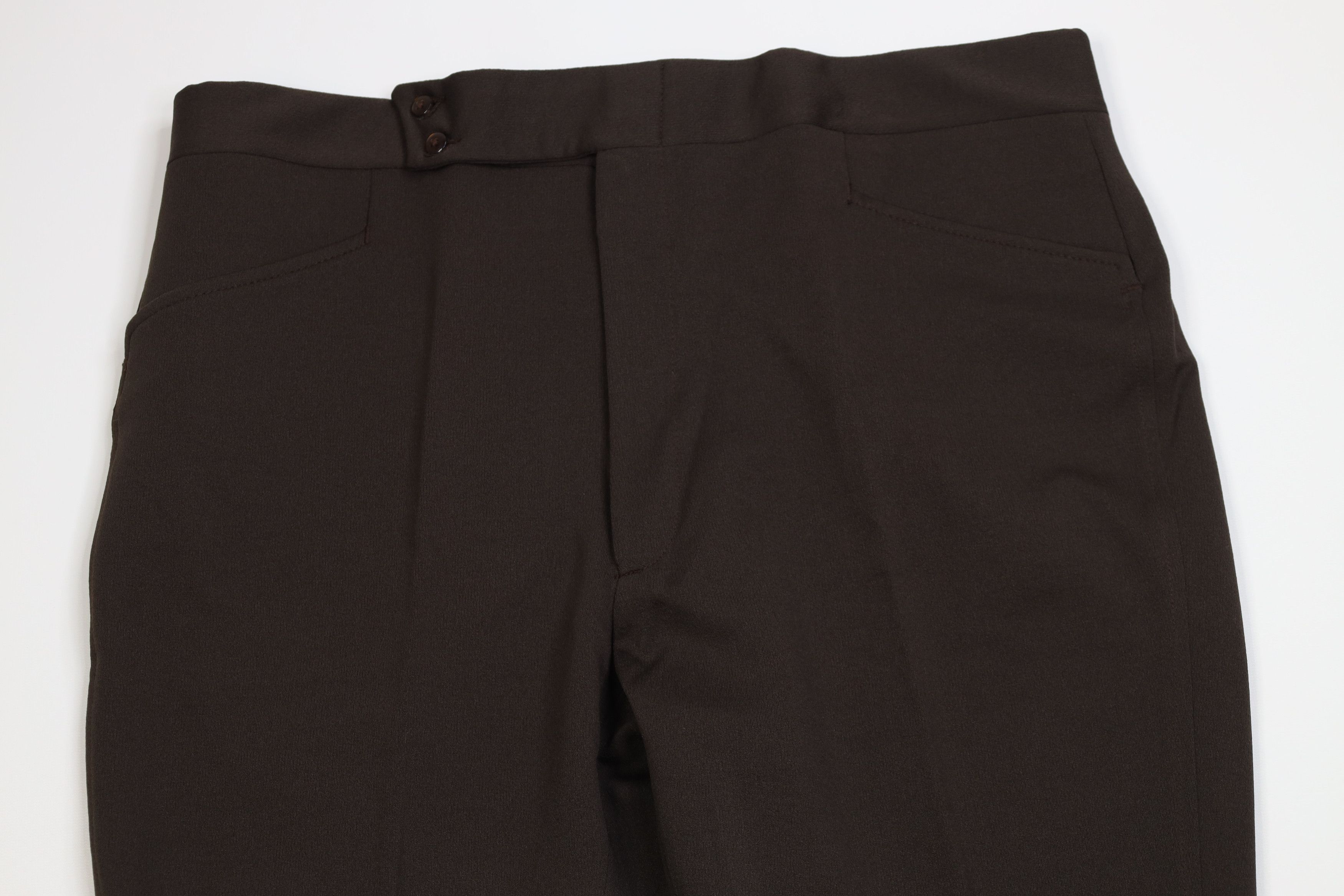 Vintage Vintage 70s Streetwear Wide Leg Bell Bottoms Pants Brown USA Size US 36 / EU 52 - 2 Thumbnail