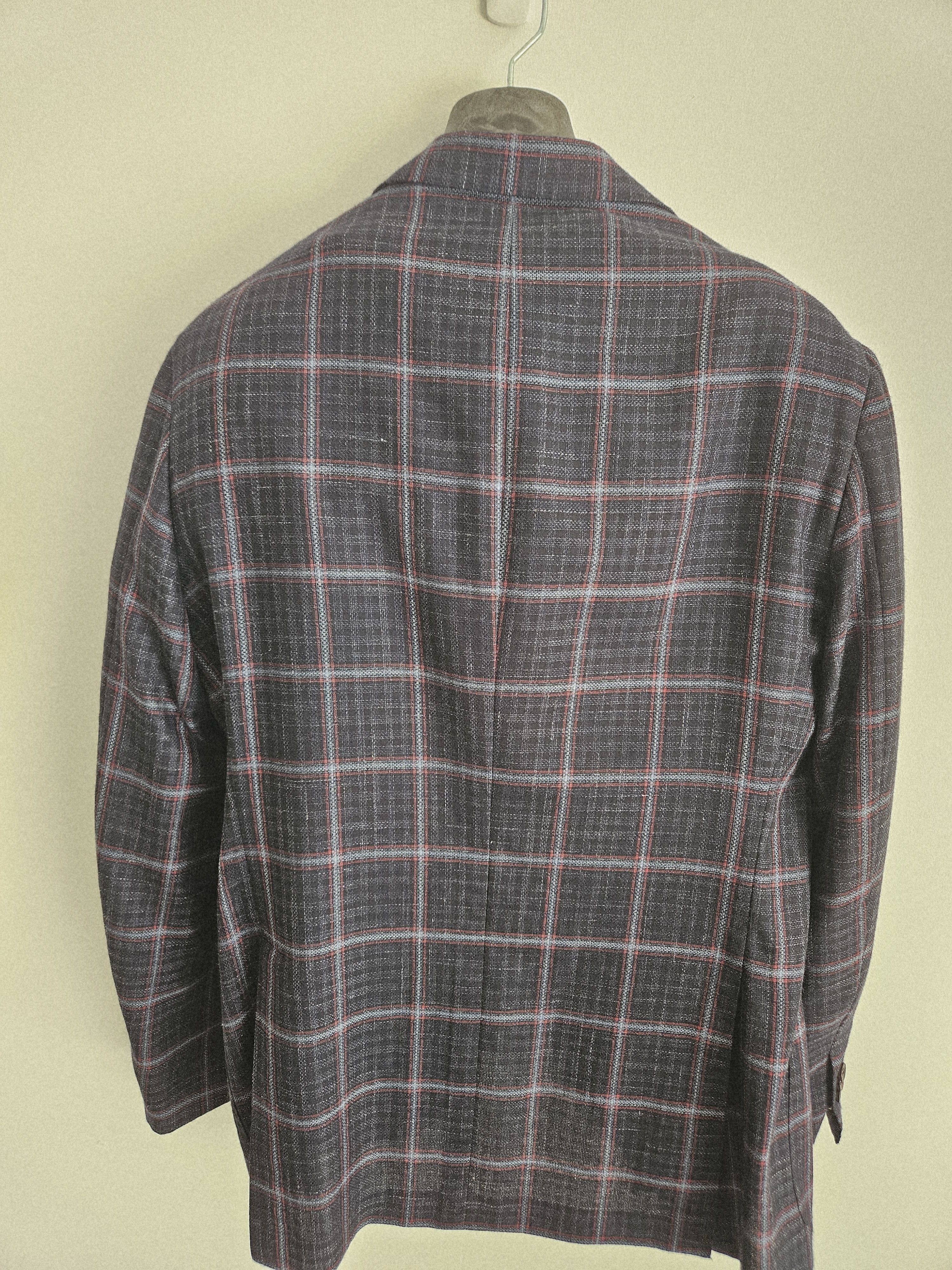 Kiton Kiton Napoli Cashmere Silk Sport Coat Blazer Made in Italy Size 46L - 8 Thumbnail