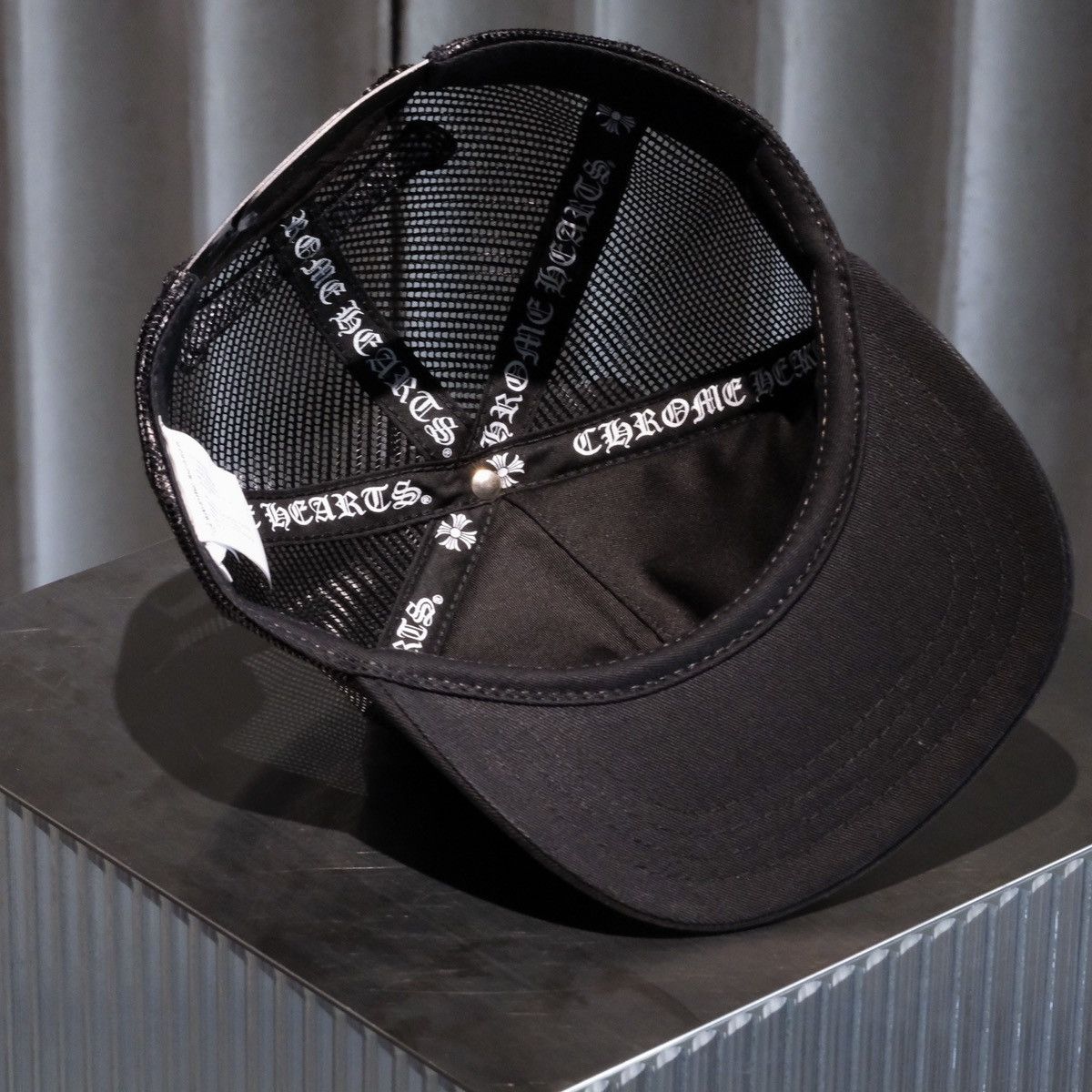 Chrome Hearts CHROME HEARTS TRUCKER CAP - CEMETERY PATCHWORK Size ONE SIZE - 8 Thumbnail