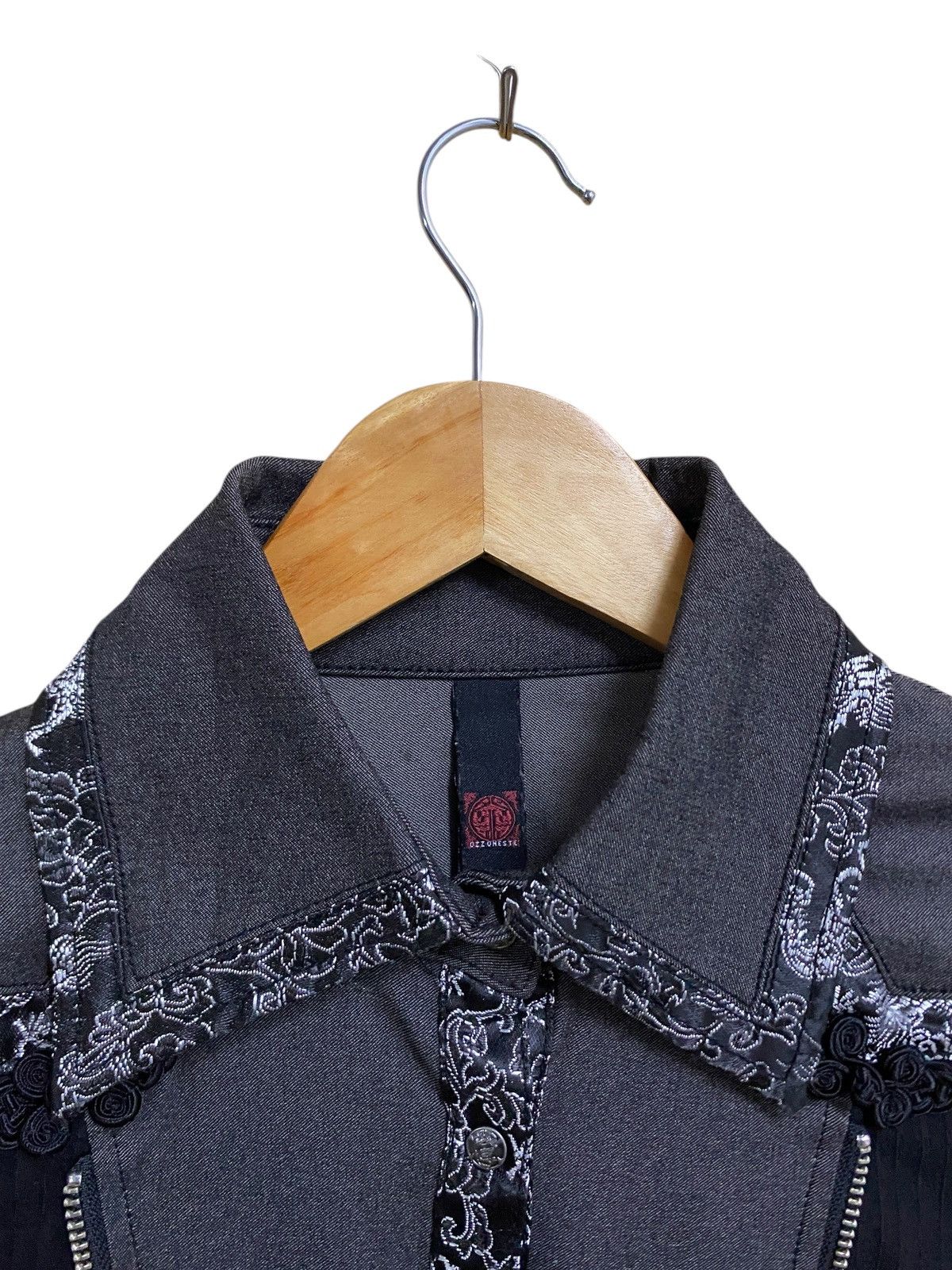 Vintage Vintage Japanese Brand Ozzohesta Bondage Shirt 1990s Size US M / EU 48-50 / 2 - 8 Thumbnail