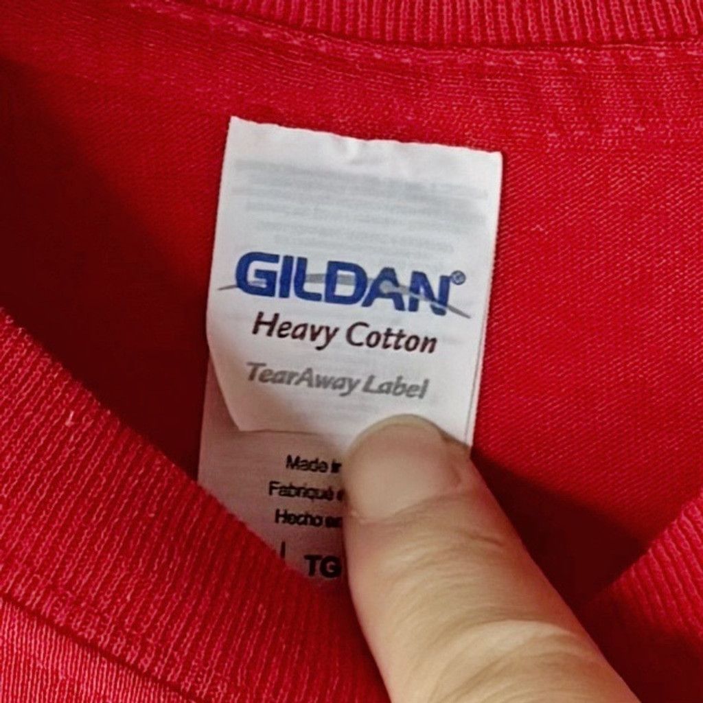 Gildan NWOT GILDAN HEAVY COTTON CLIPPERS Mens Red Christmas T-Shirt Size US XL / EU 56 / 4 - 4 Thumbnail