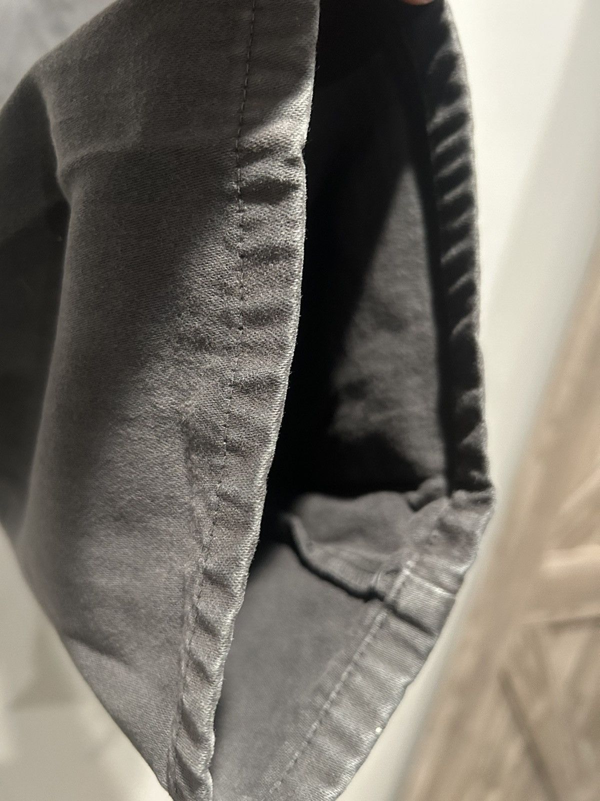Balenciaga × Gap × Kanye West Yeezy Gap Sateen Cargo Pants Dark Grey Size US 30 / EU 46 - 8 Thumbnail