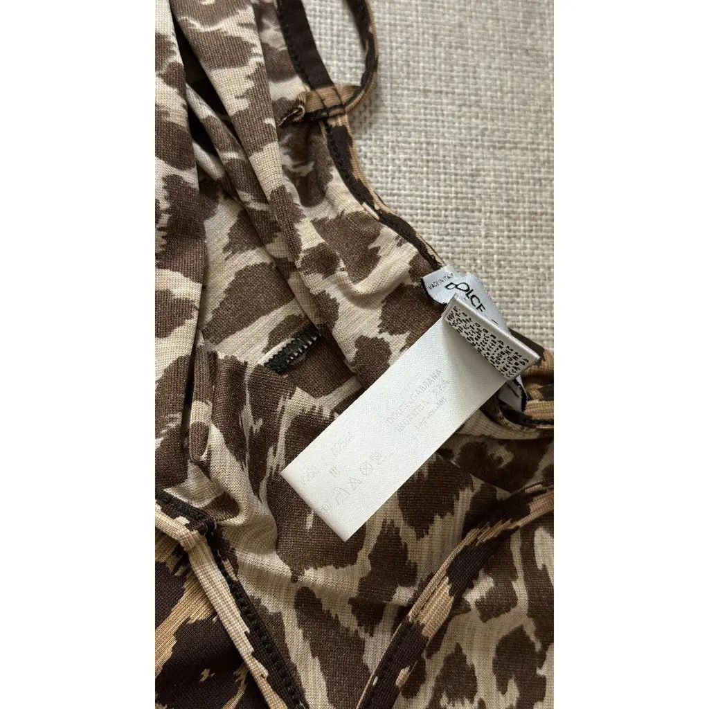 Dolce & Gabbana Dolce & Gabbana Leopard Print Slip Dress Beachwear Size IT42 Size M / US 6-8 / IT 42-44 - 8 Thumbnail