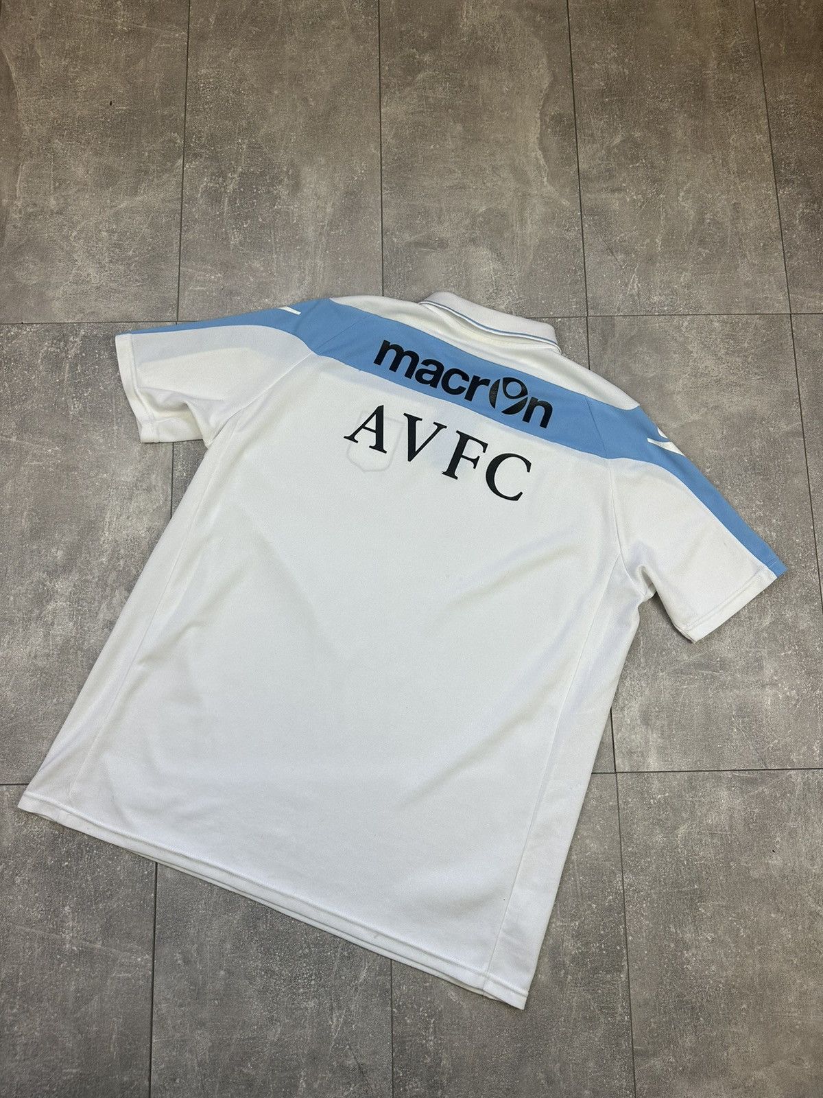 Vintage Macron Aston Vila Vintage Soccer Polo Size US XL / EU 56 / 4 - 9 Thumbnail