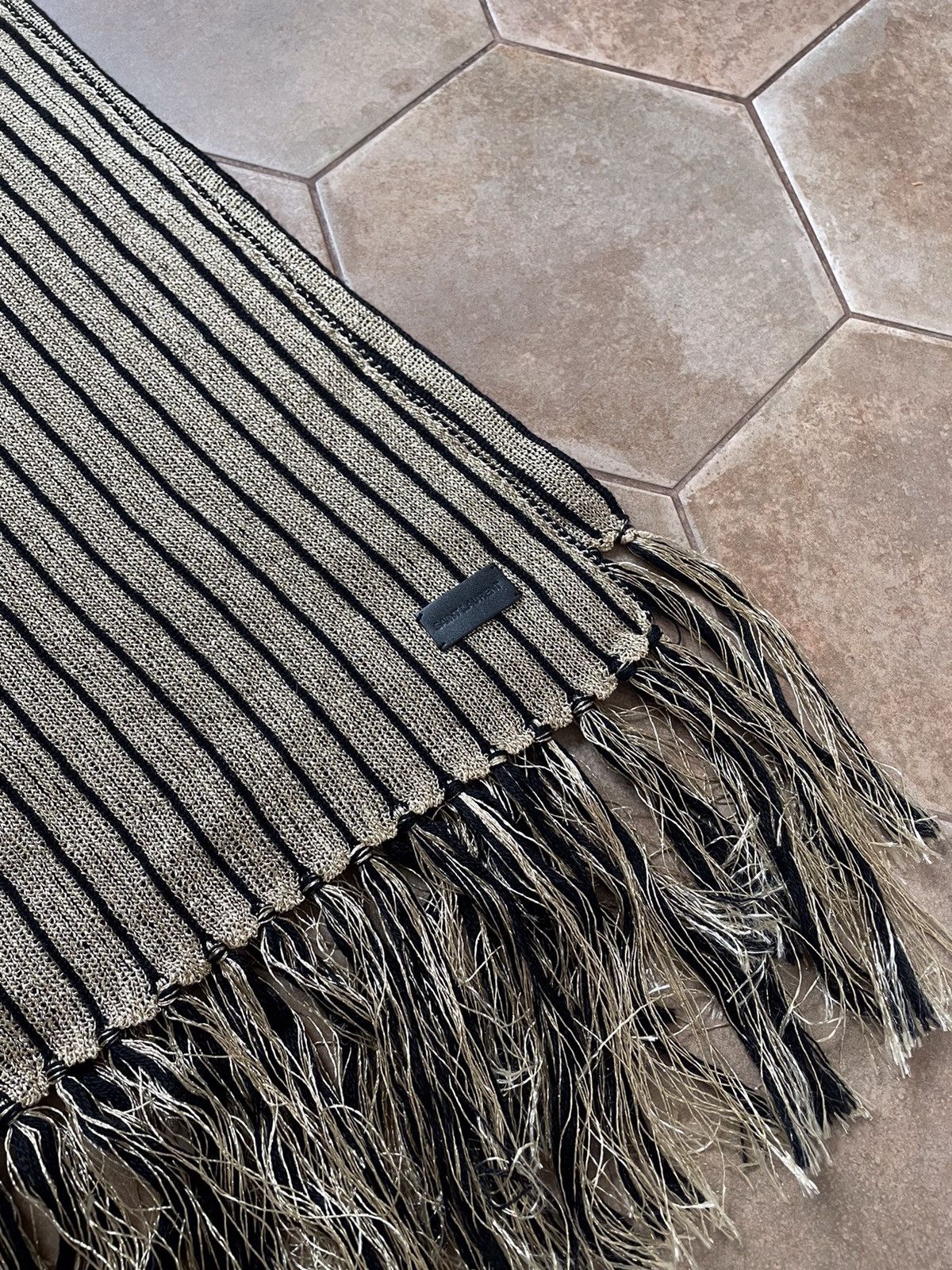 Saint Laurent Paris SAINTS LAURENT WOOL SCARF Size ONE SIZE - 2 Thumbnail