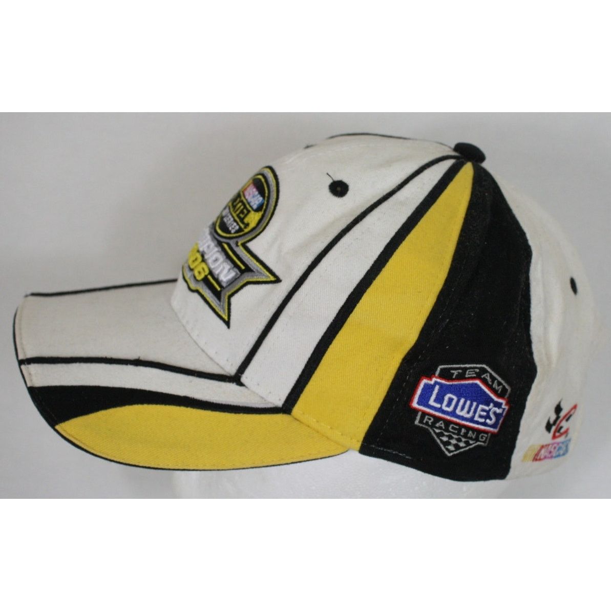 Chase Authentics × NASCAR × Vintage Jimmie Johnson 48 Hat 2006 Champion NASCAR Nextel Lowes Cap Size ONE SIZE - 2 Thumbnail