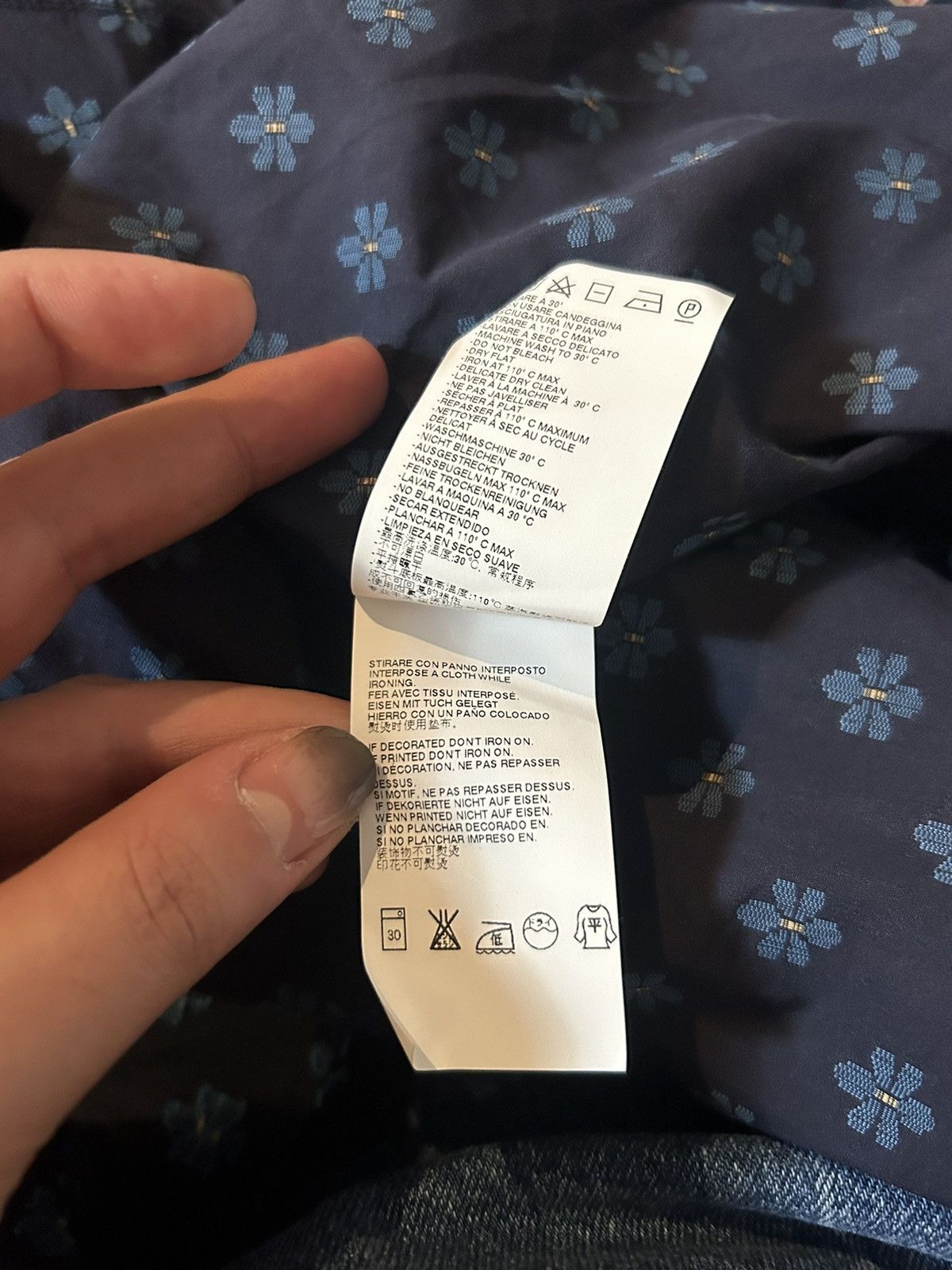 Vivienne Westwood NWT! Tufted Floral Print Logo Button Up Size US M / EU 48-50 / 2 - 7 Thumbnail